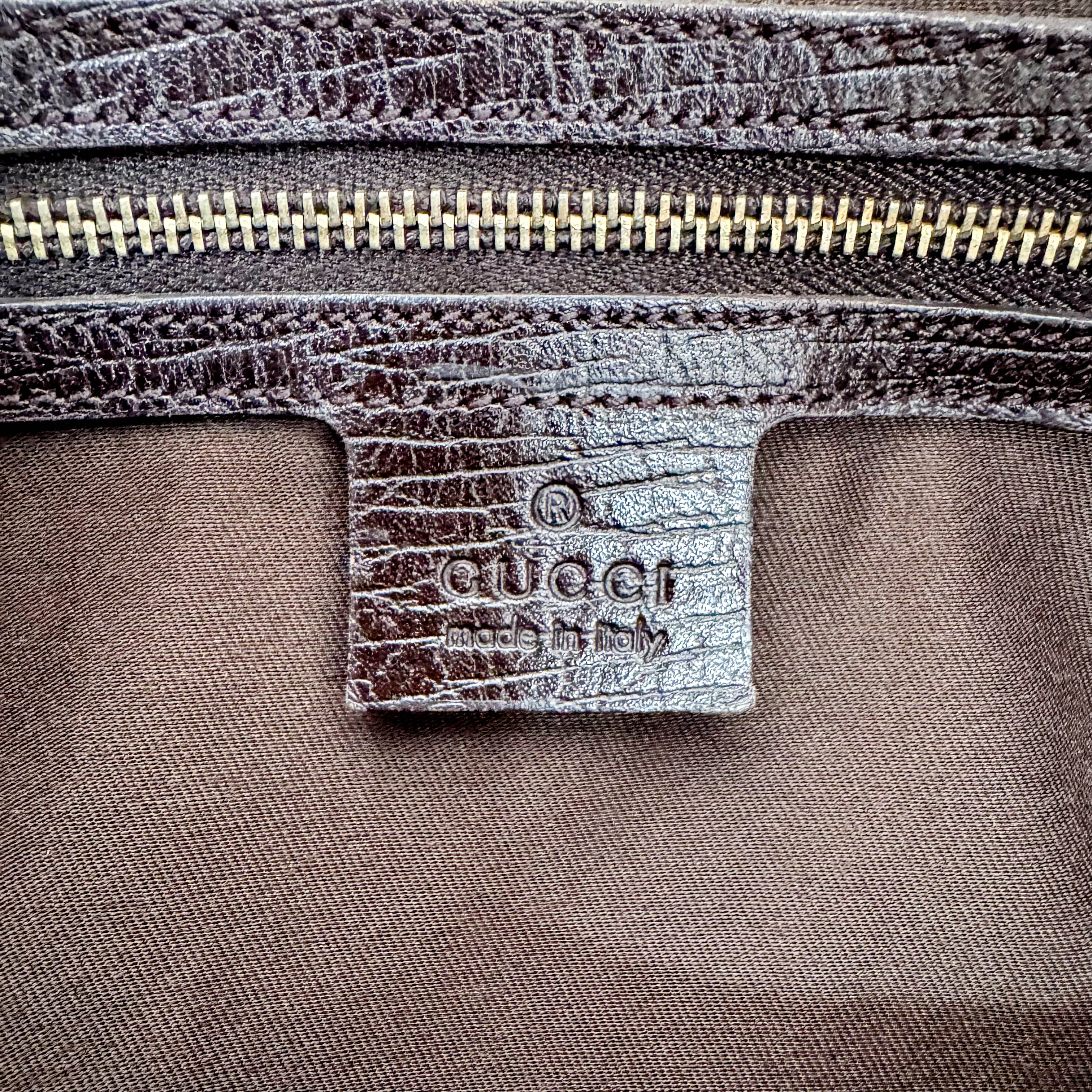 Horsebit Shoulder GG Canvas Hobo Bag