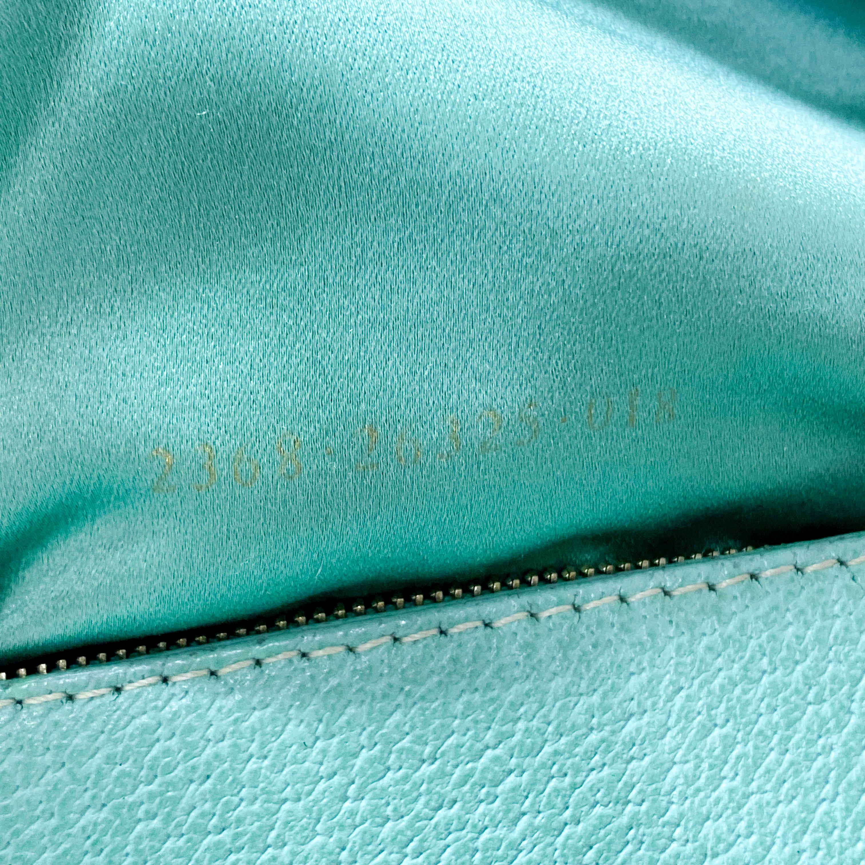 Mamma Baguette Mint Green Leather Shoulder Bag