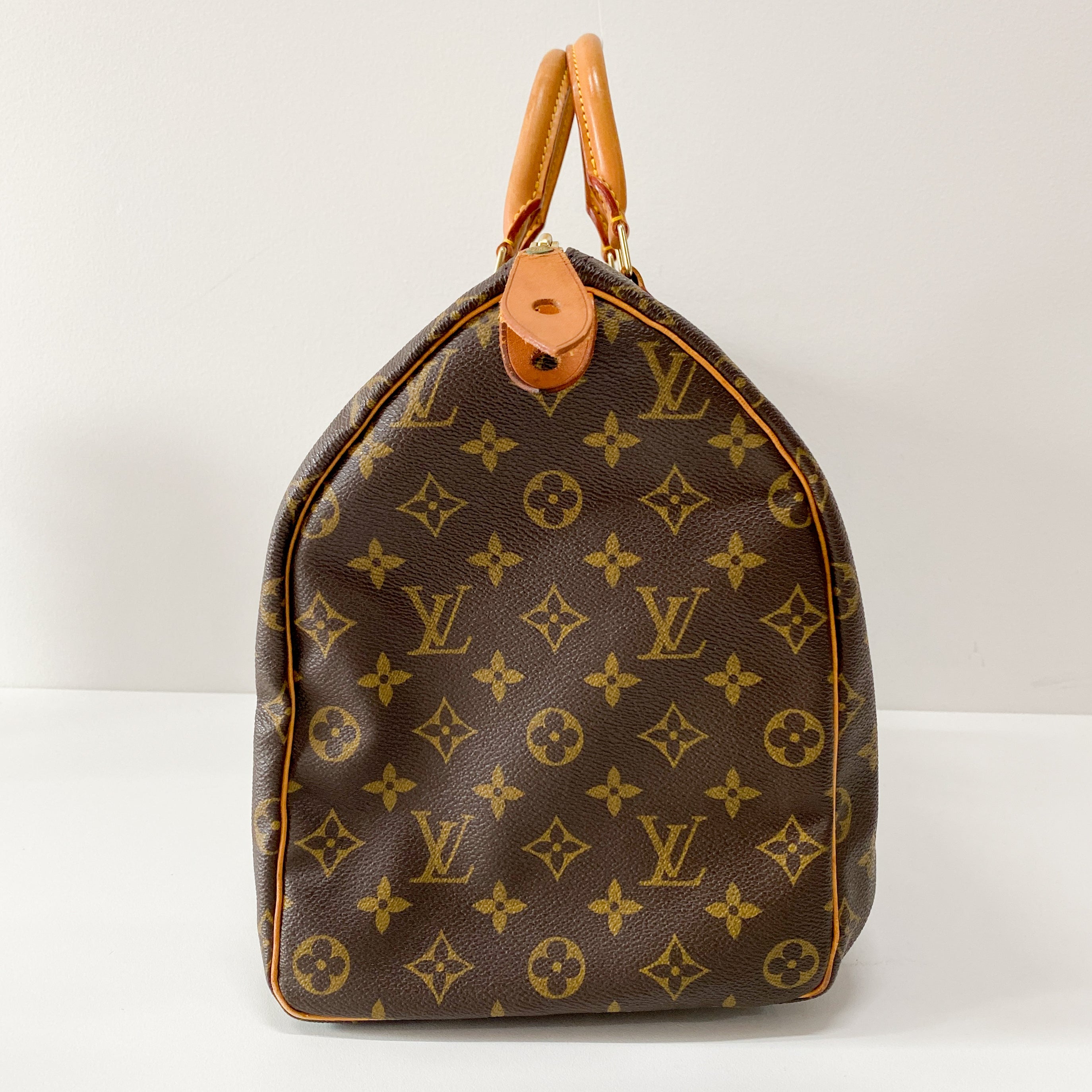 Monogram Speedy 40 Brown Canvas Handbag