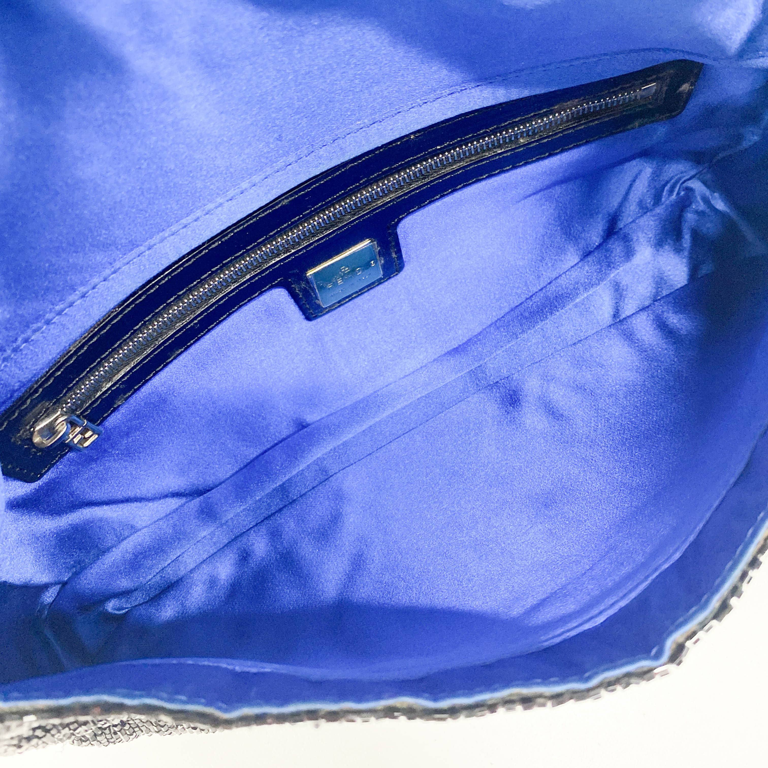 Baguette Black Beads Shoulder Bag