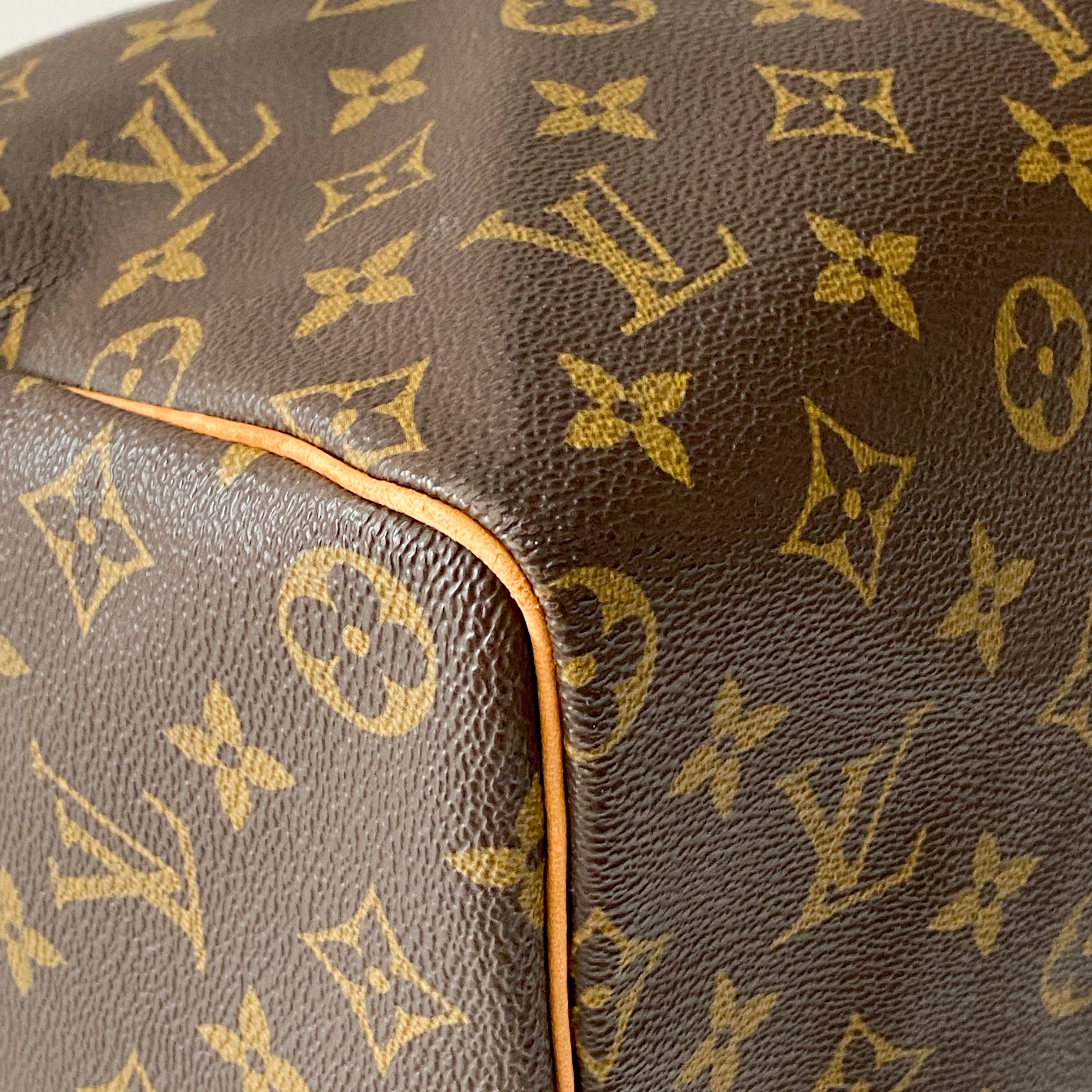 Monogram Speedy 40 Brown Canvas Handbag