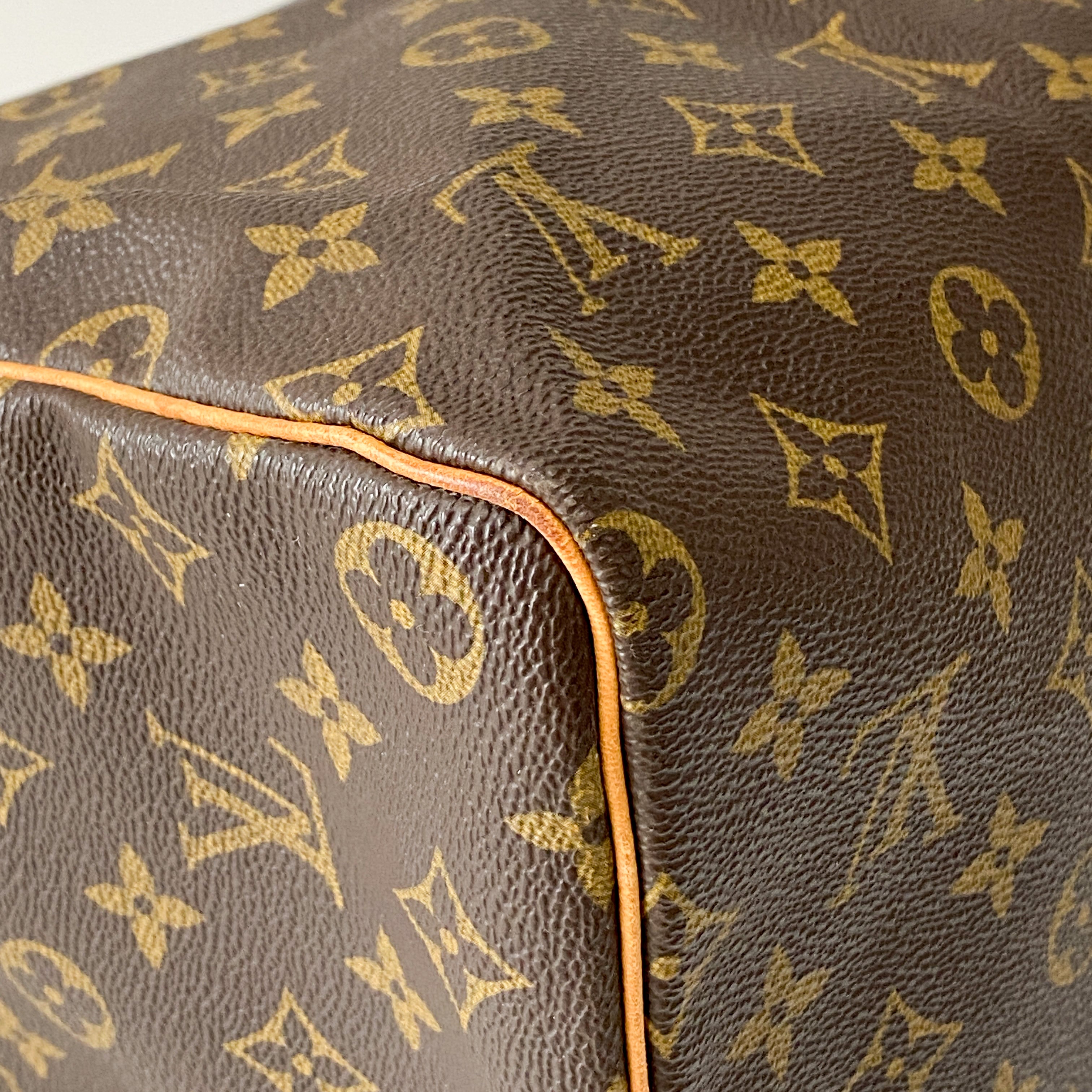 Monogram Speedy 40 Brown Canvas Handbag