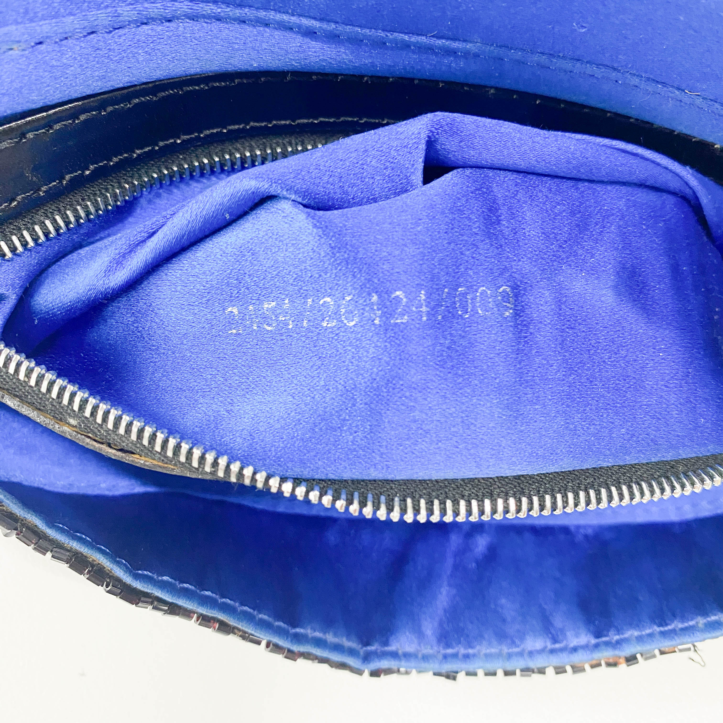 Baguette Black Beads Shoulder Bag