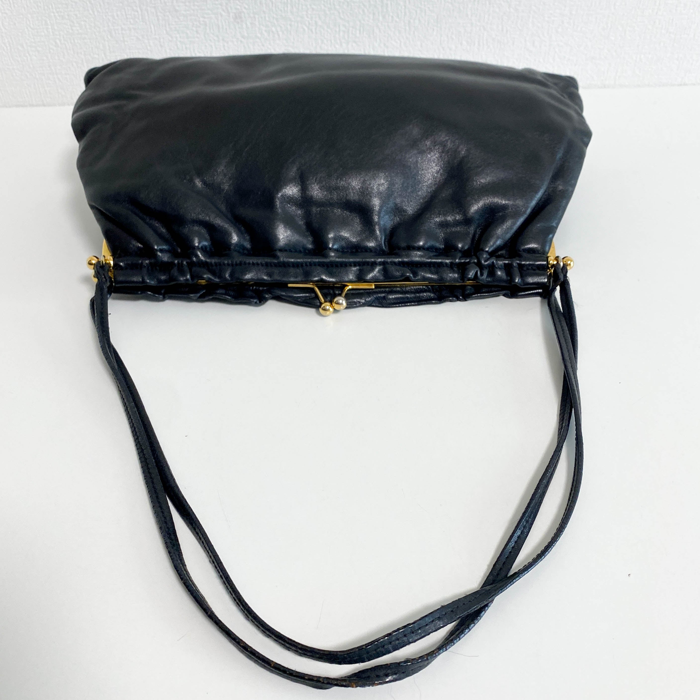 Archive Black Nappa Leather Shoulder Bag
