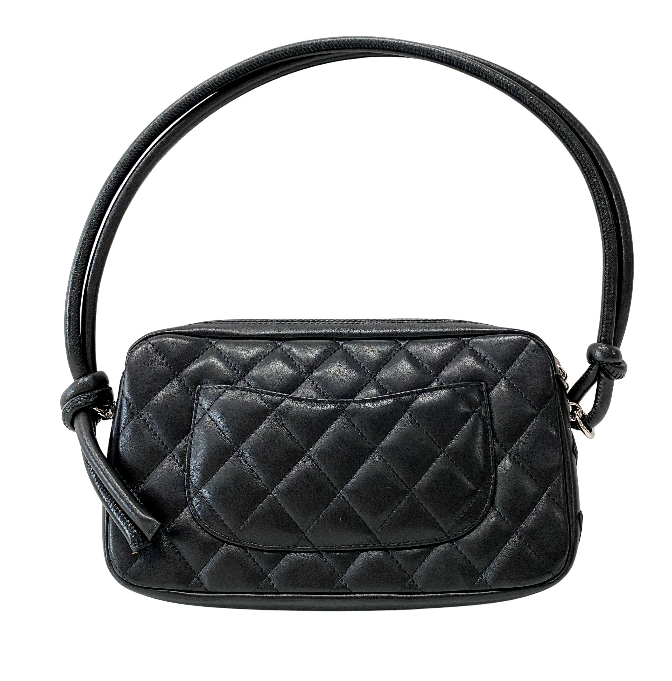 Cambon Black-on-Black Shoulder Bag