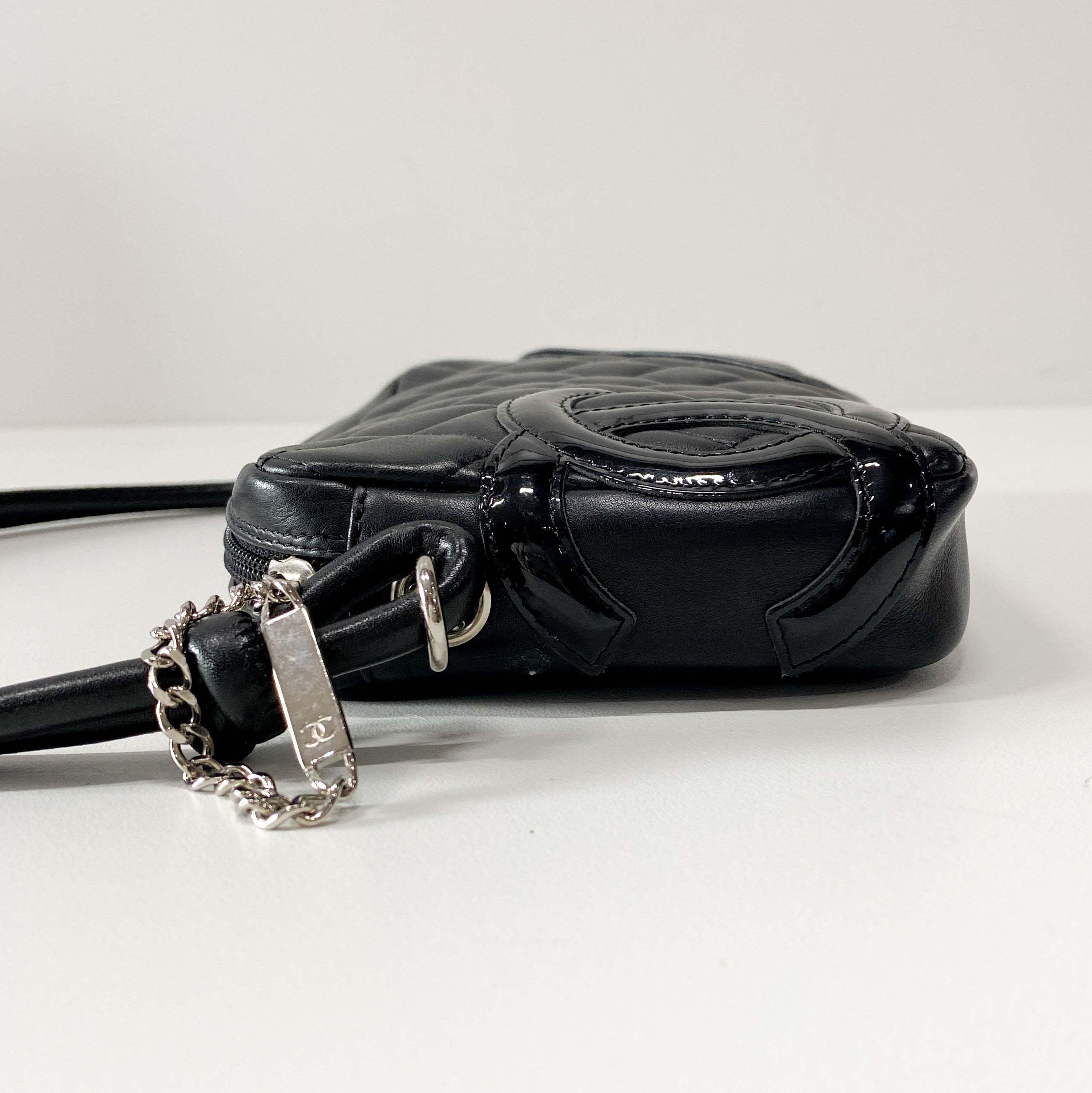 Cambon Black-on-Black Shoulder Bag