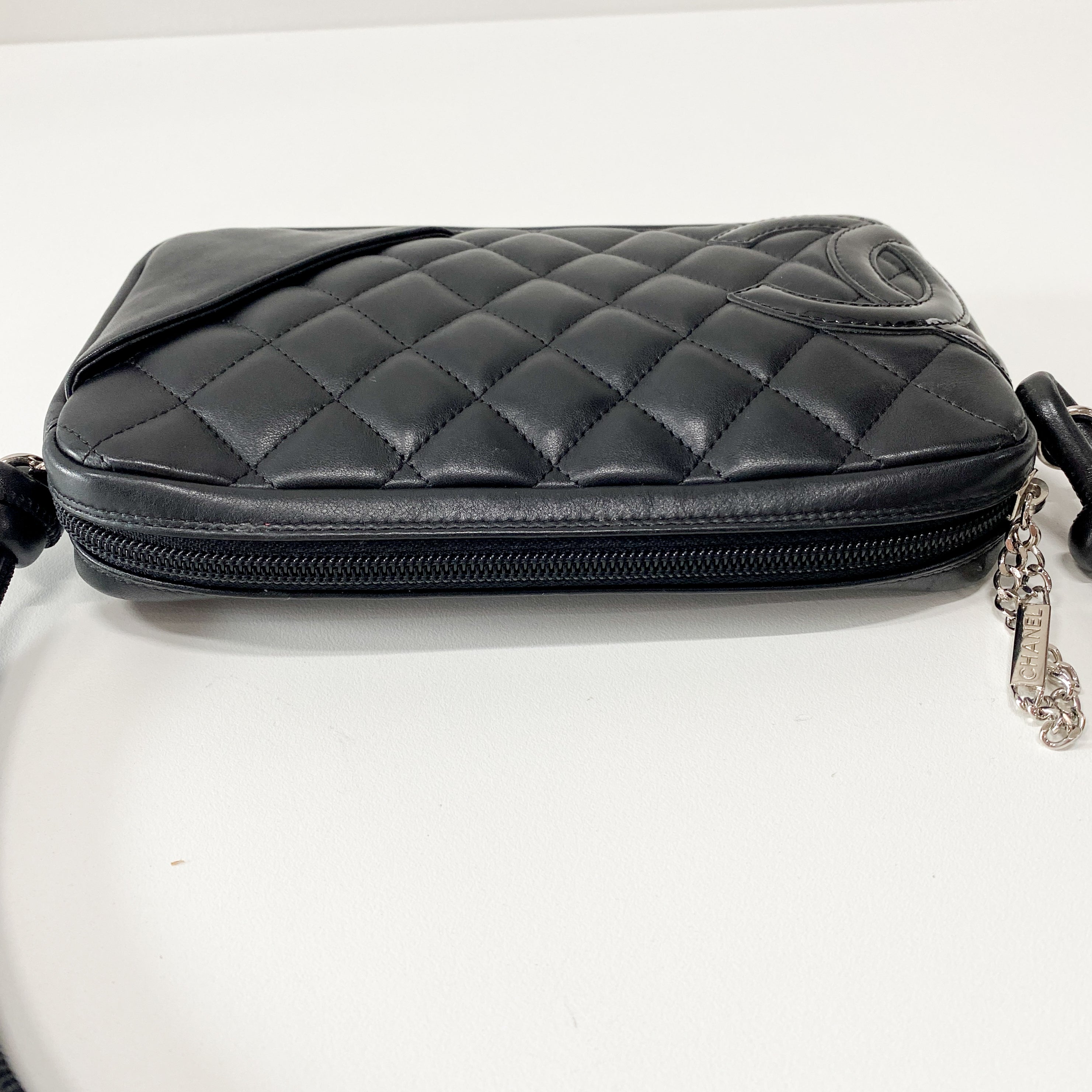 Cambon Black-on-Black Shoulder Bag