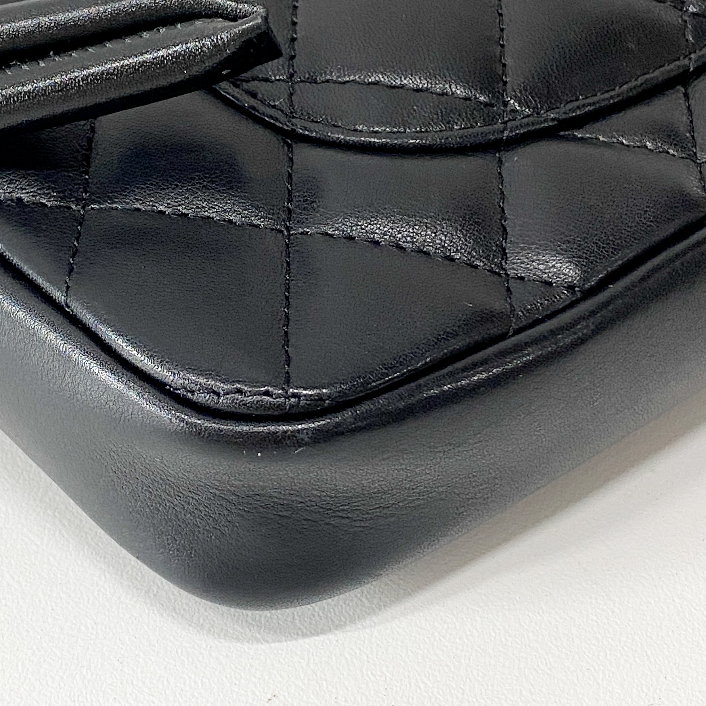 Cambon Black-on-Black Shoulder Bag