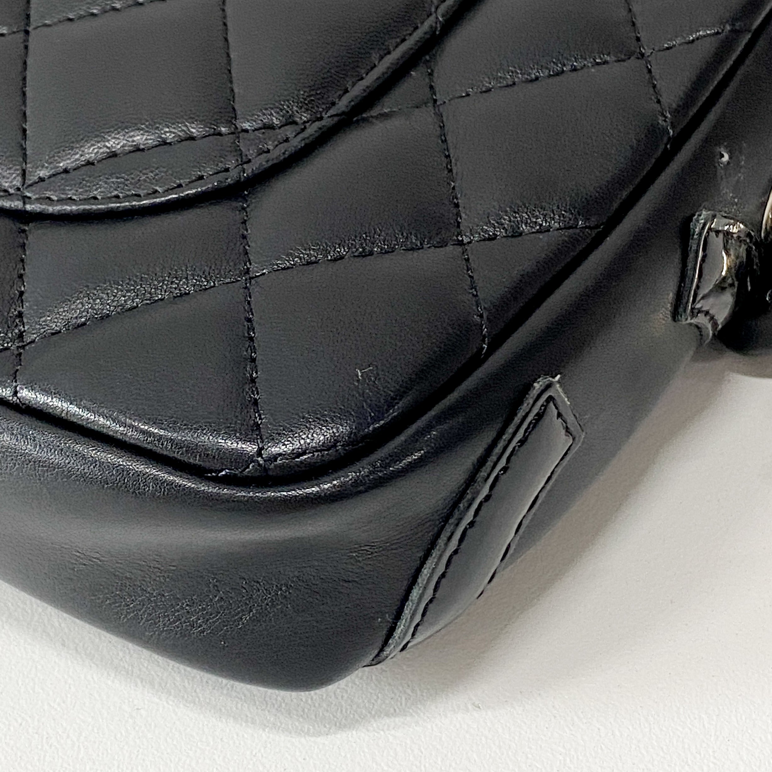 Cambon Black-on-Black Shoulder Bag