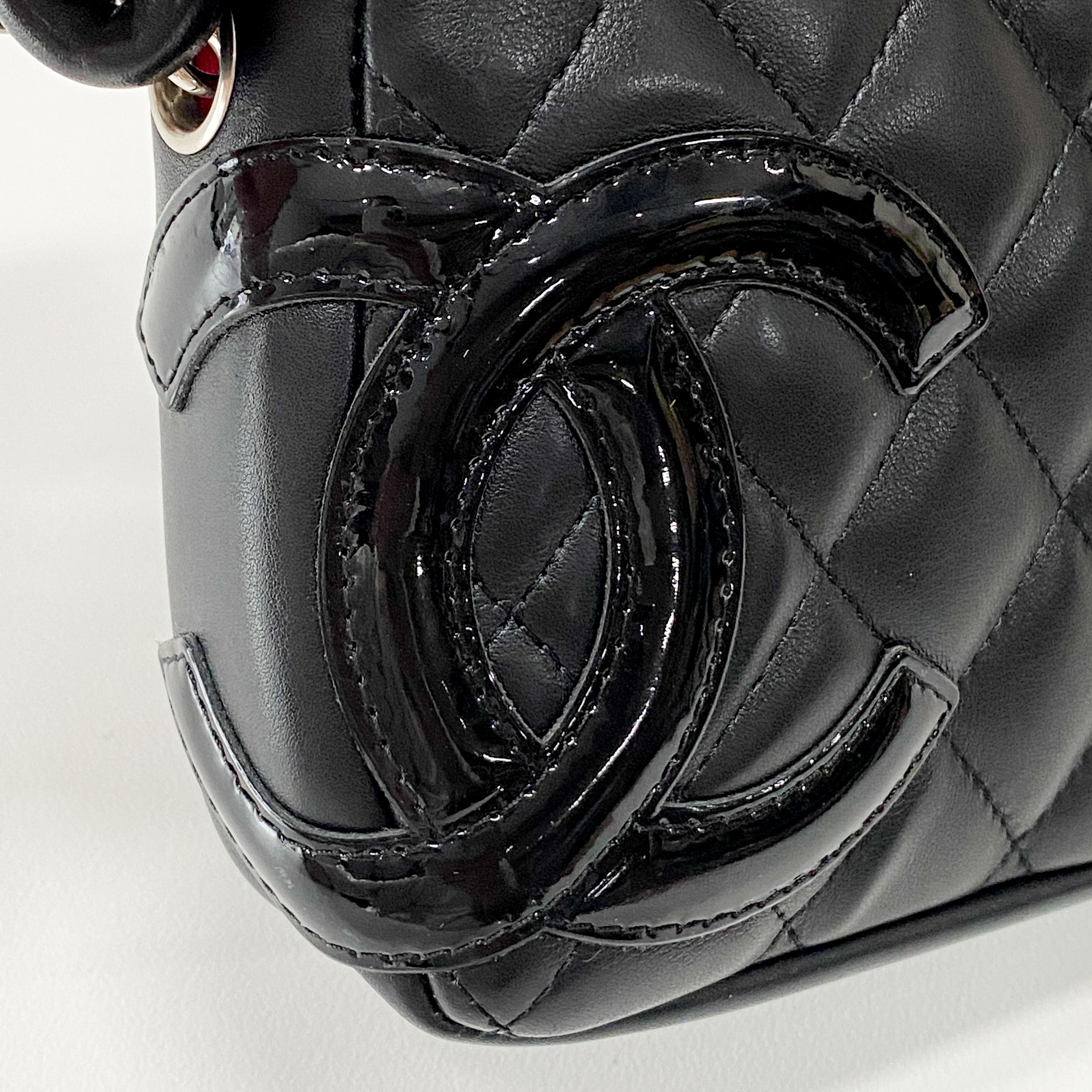 Cambon Black-on-Black Shoulder Bag