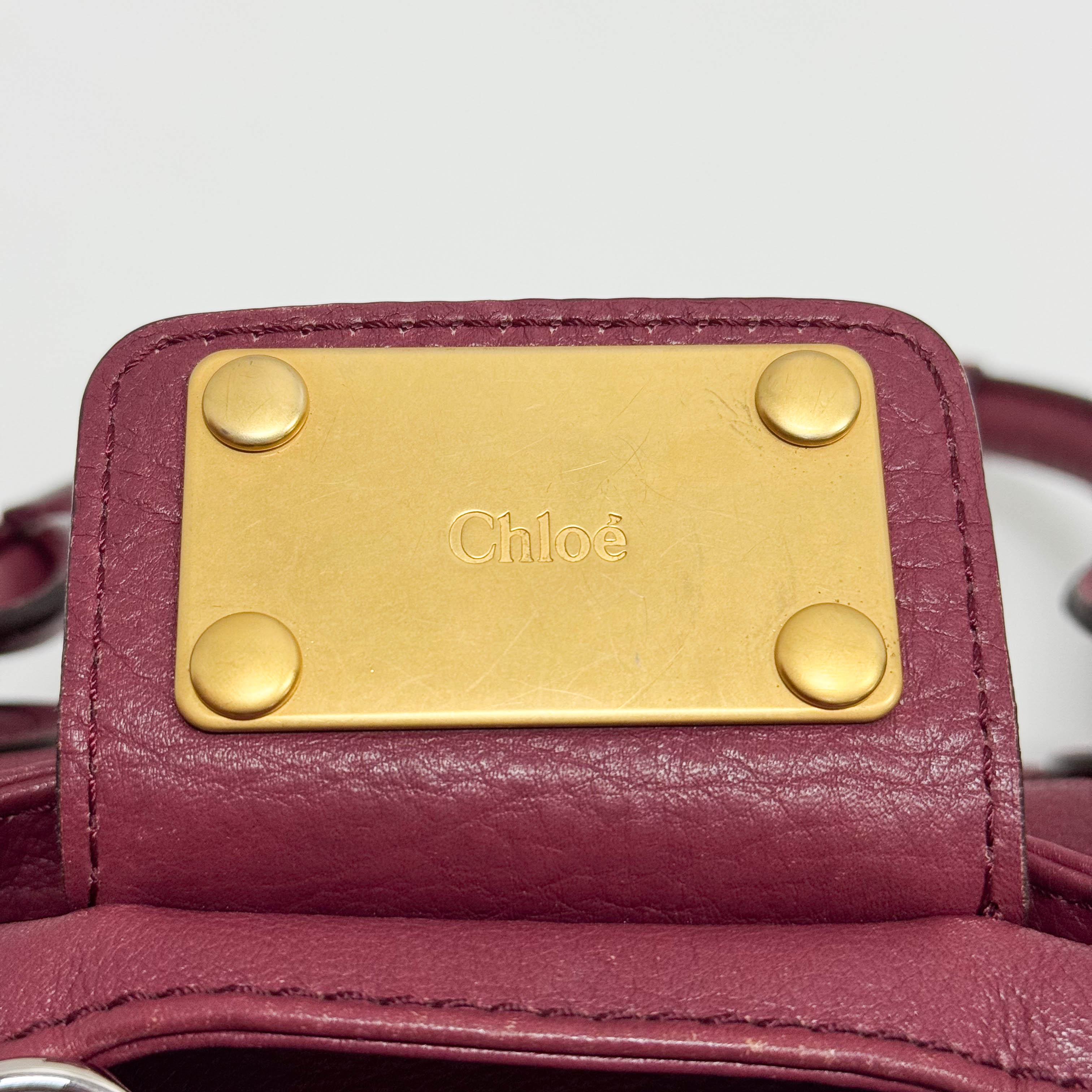 Paddington Pink Leather Shoulder Bag