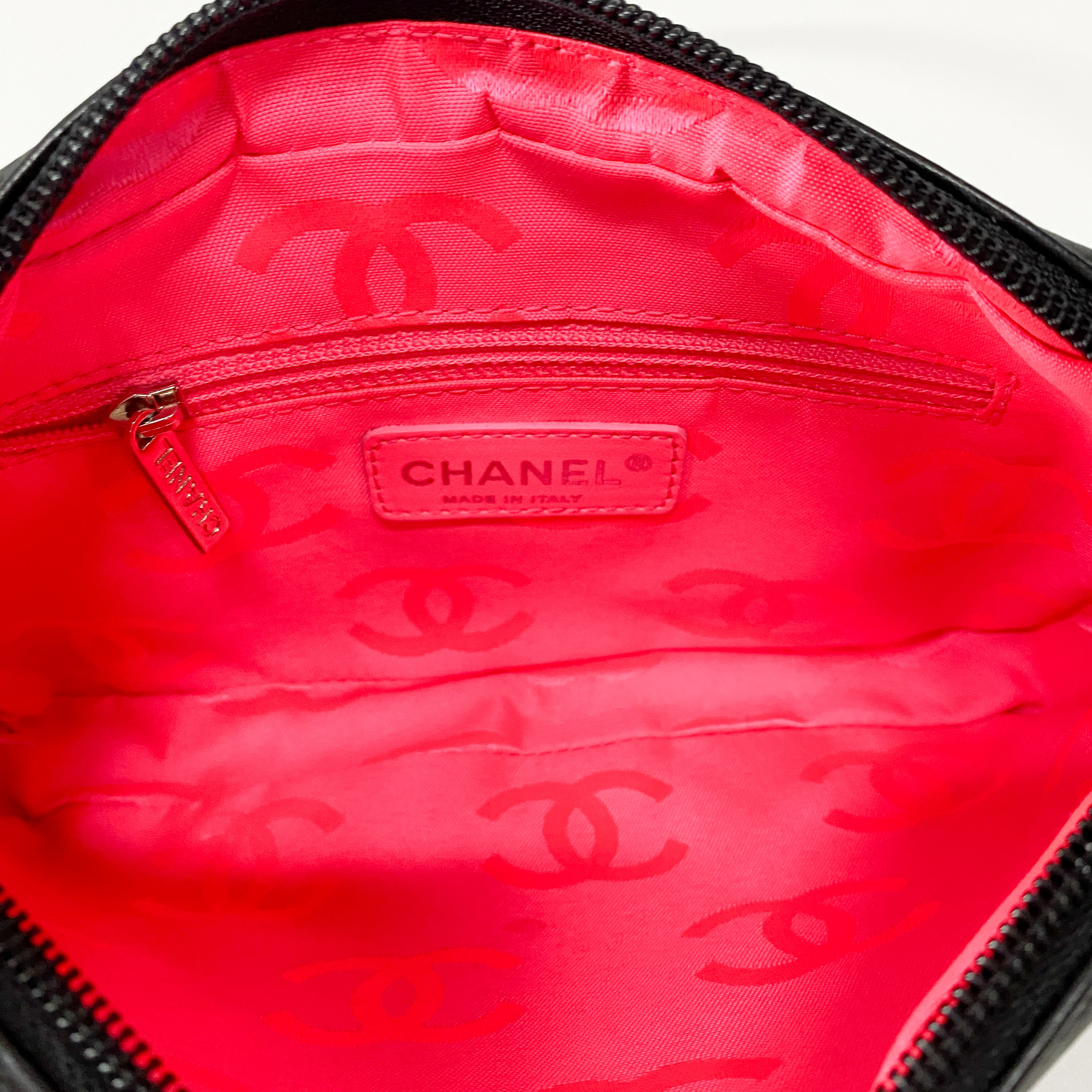 Cambon Black-on-Black Shoulder Bag