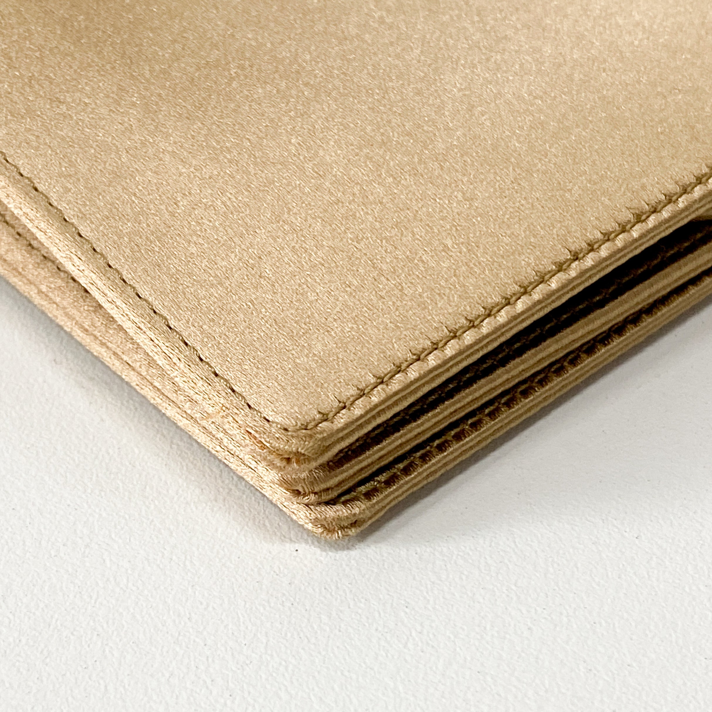 Coco Mark Satin Rhinestone Shoulder Bag