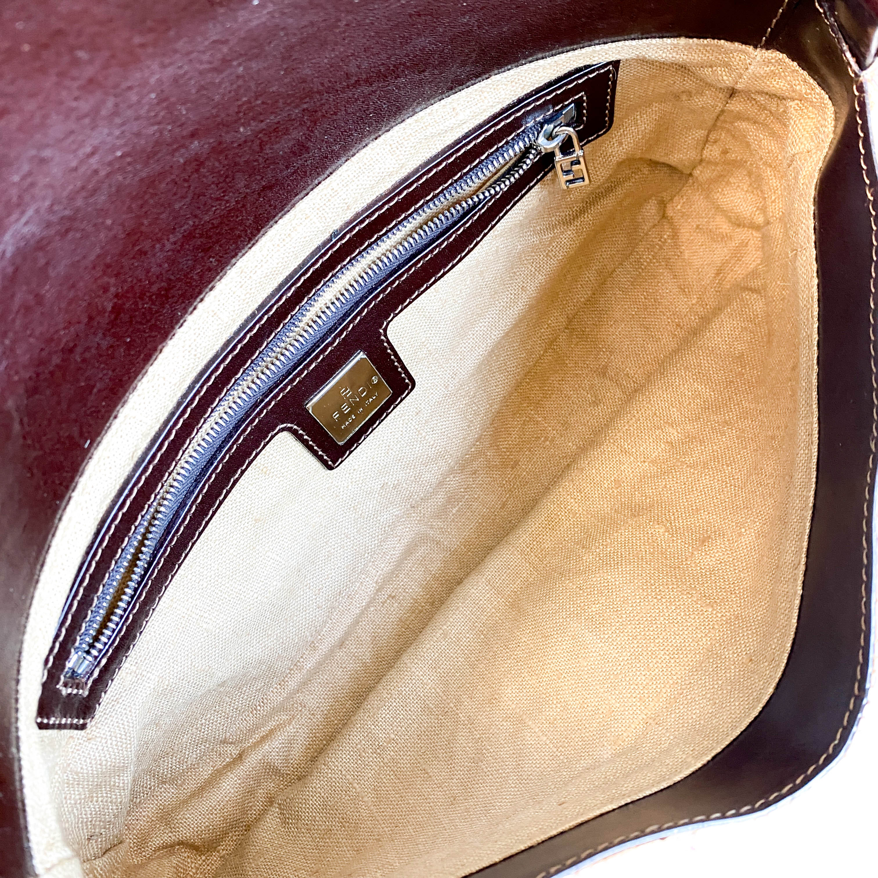 Baguette Pink Beaded Yellow / Green Shoulder Bag