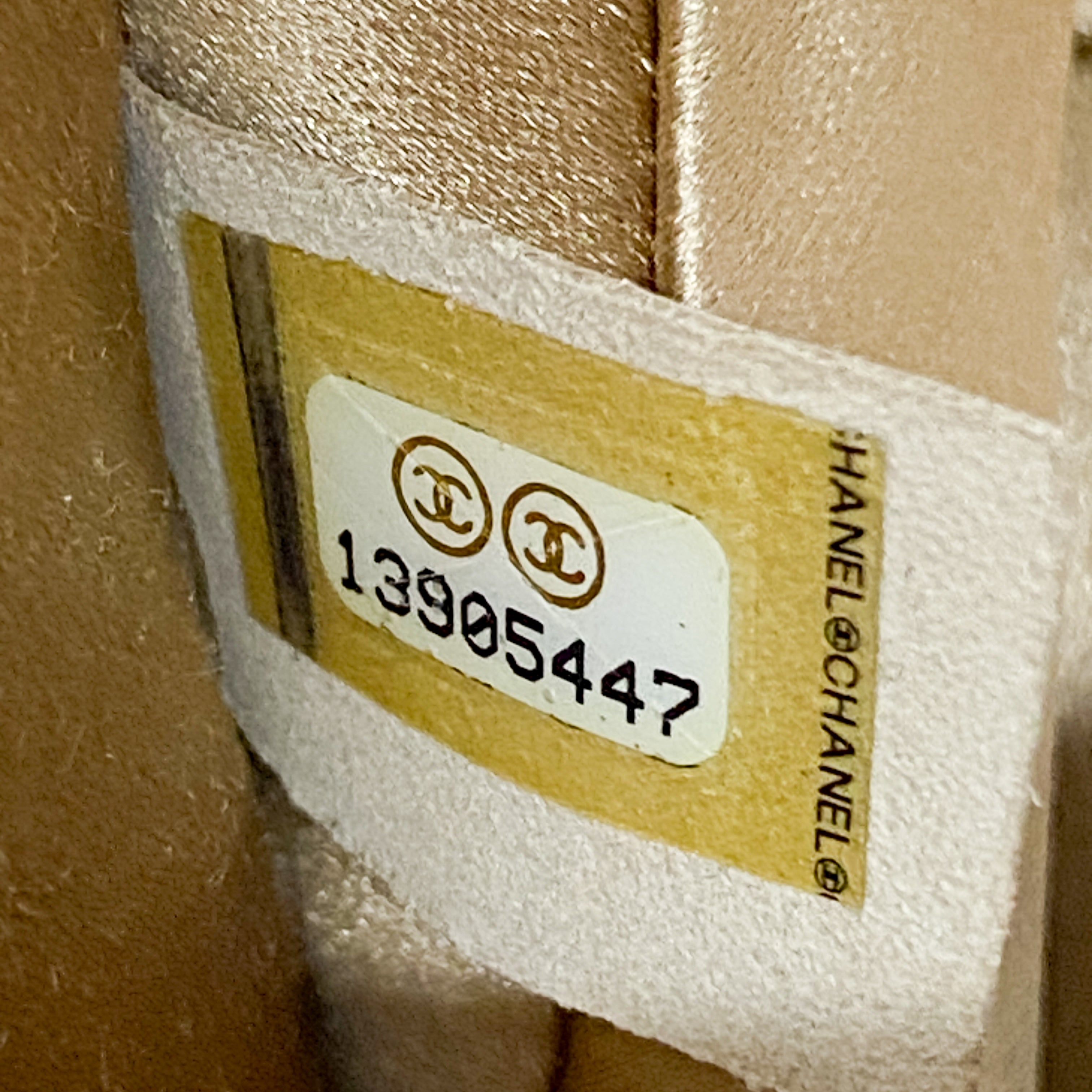 Coco Mark Satin Rhinestone Shoulder Bag