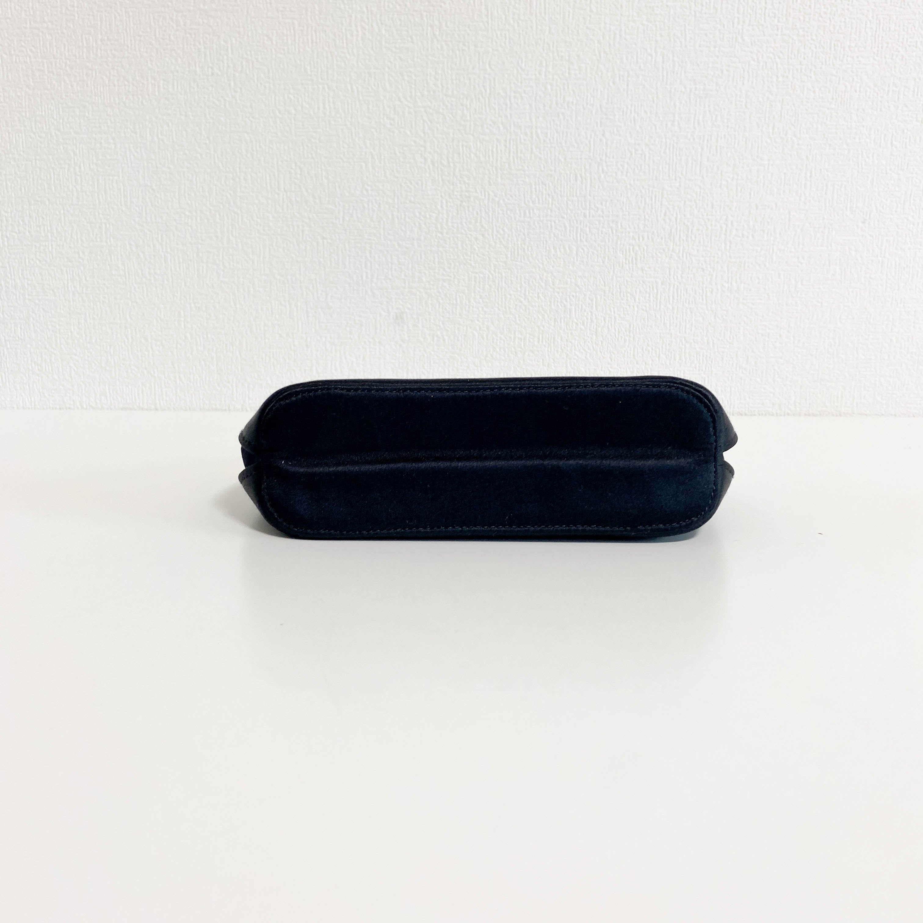 Bamboo Metal Handle Black Stain Hand bag