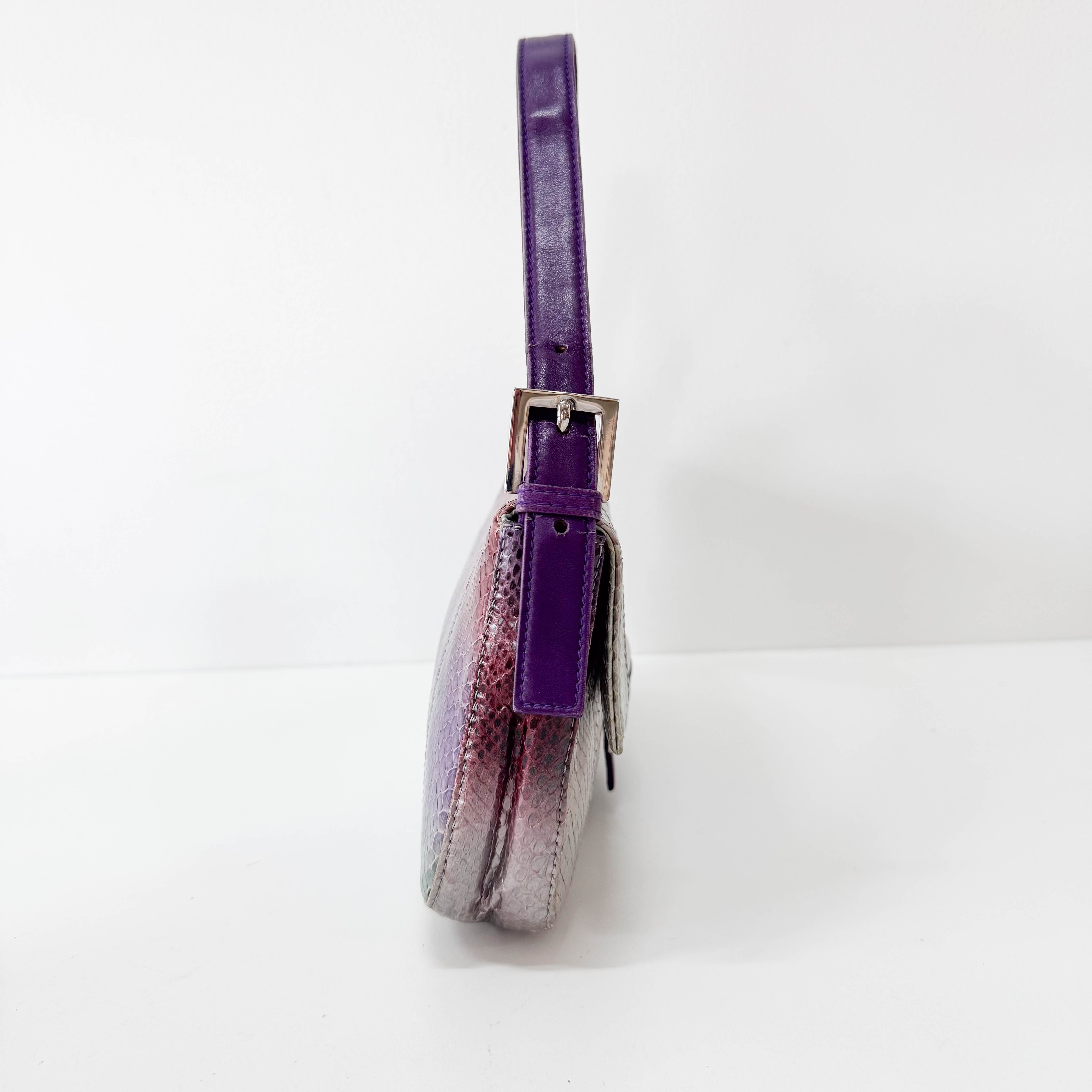 Baguette Multi-colour Leather Bag