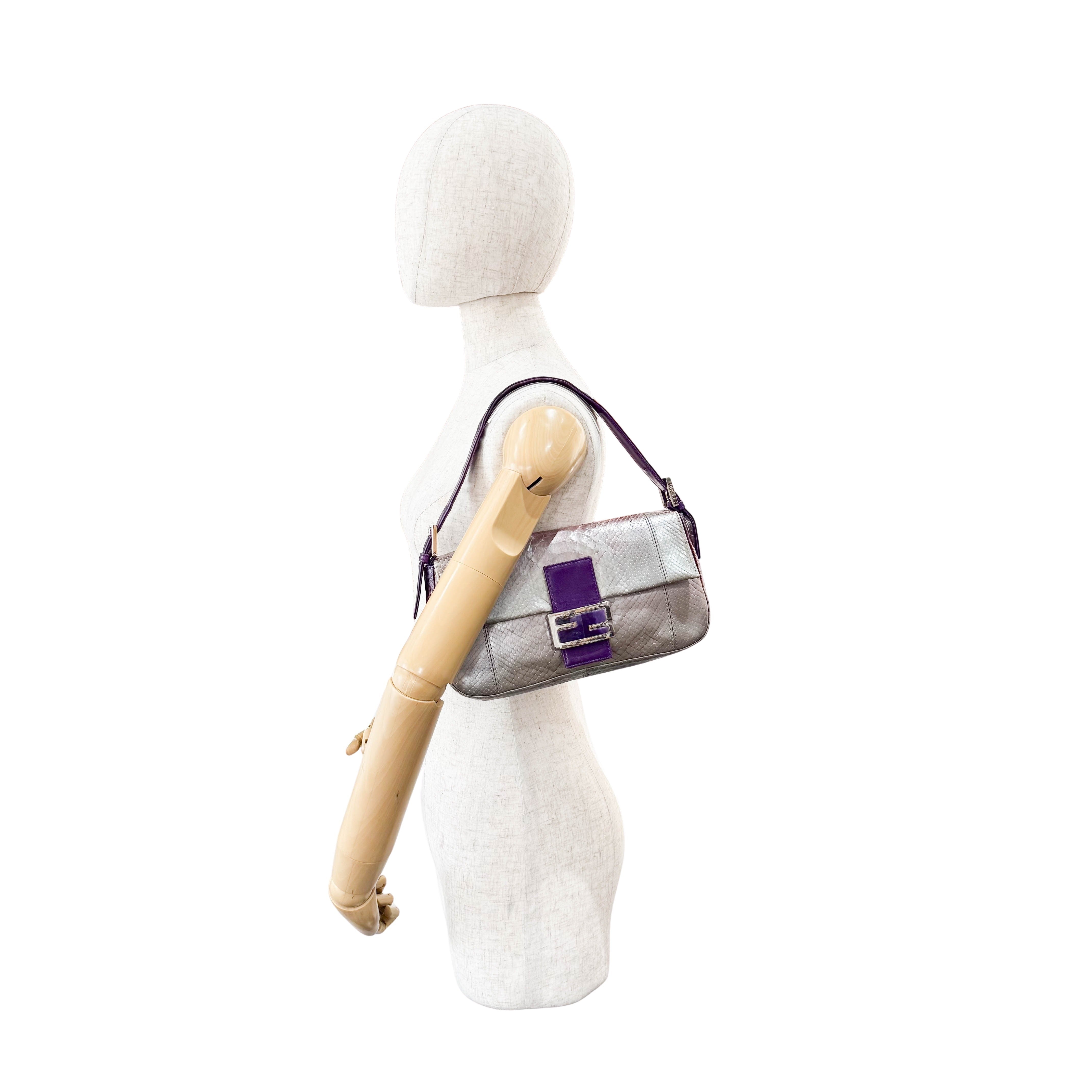 Baguette Multi-colour Leather Bag