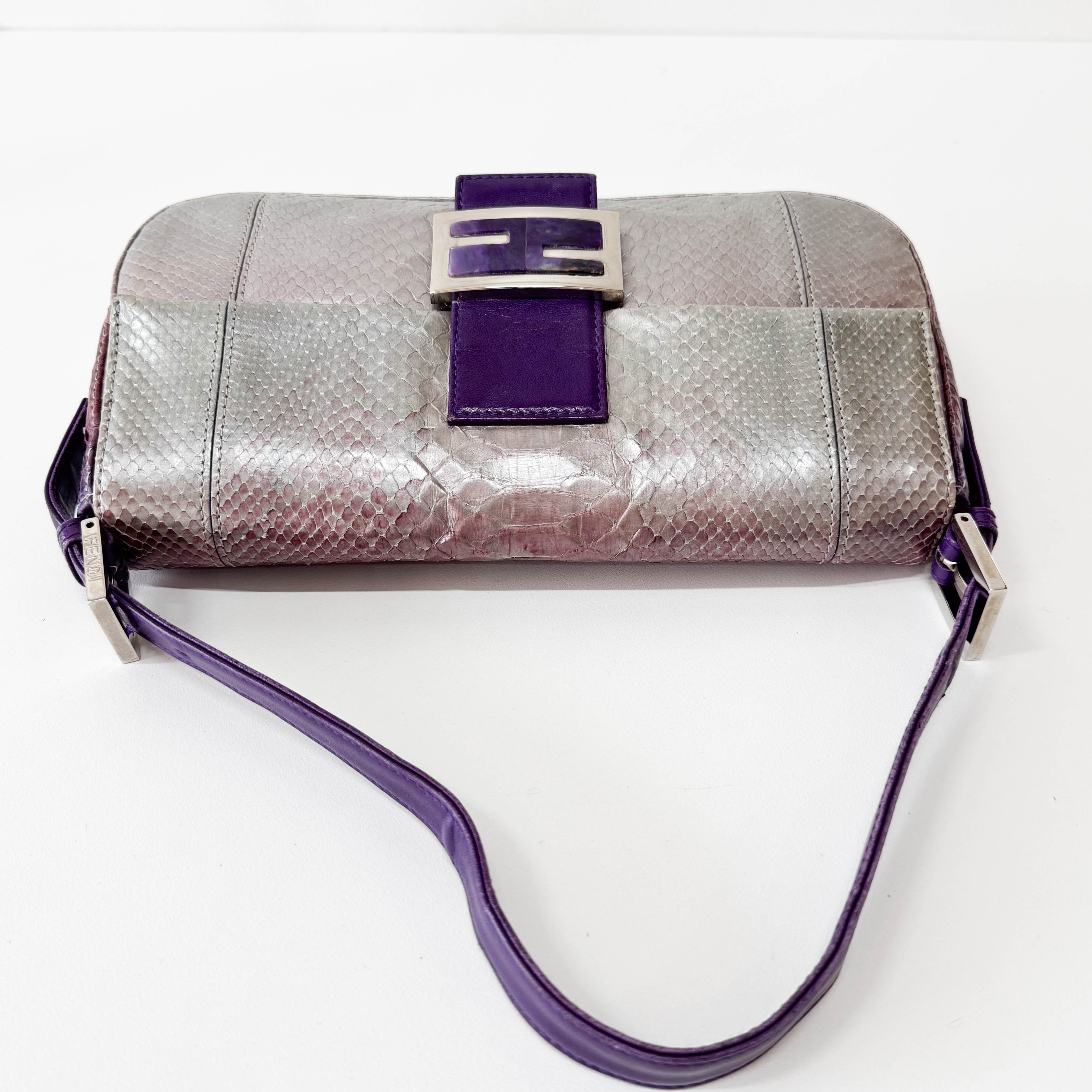 Baguette Multi-colour Leather Bag