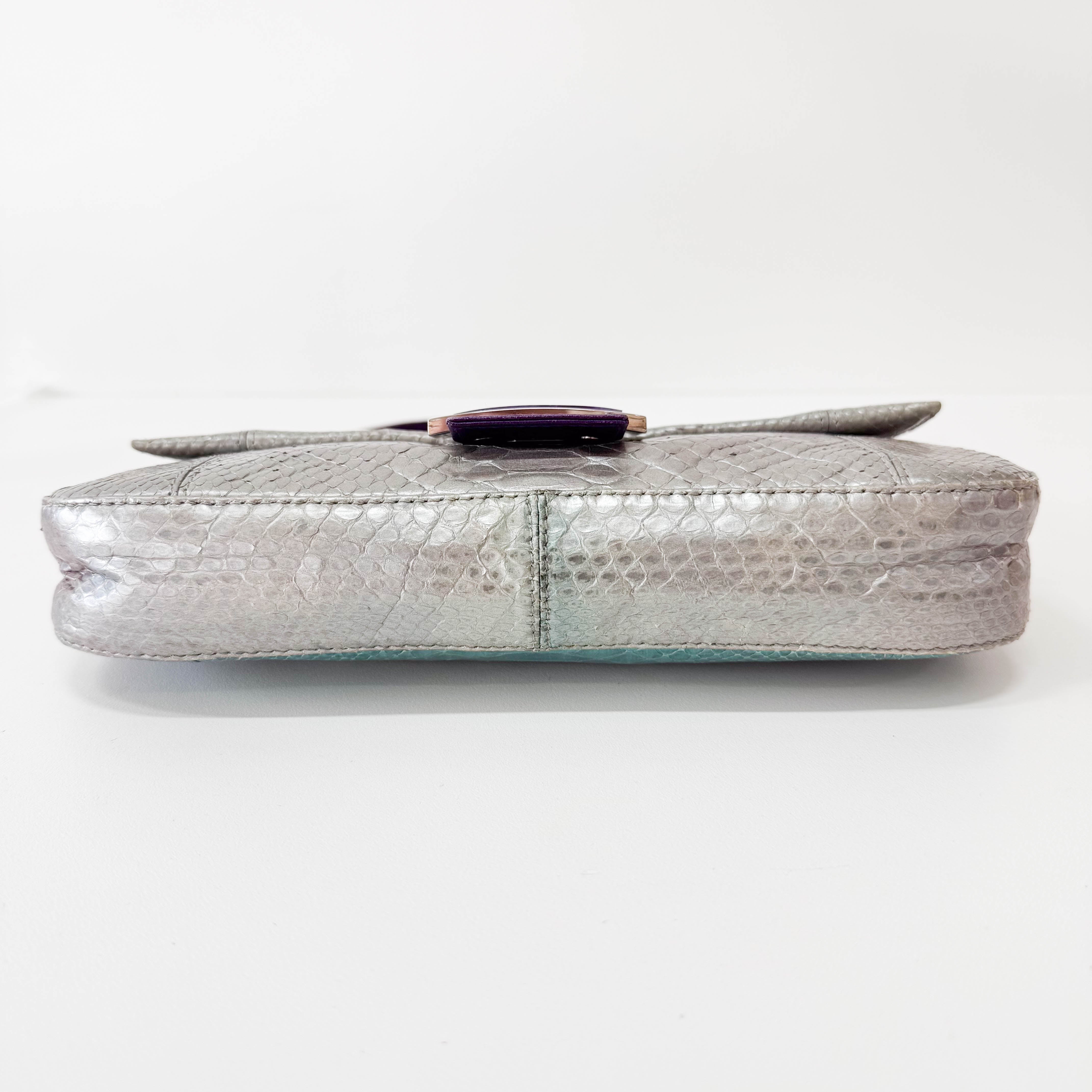 Baguette Multi-colour Leather Bag