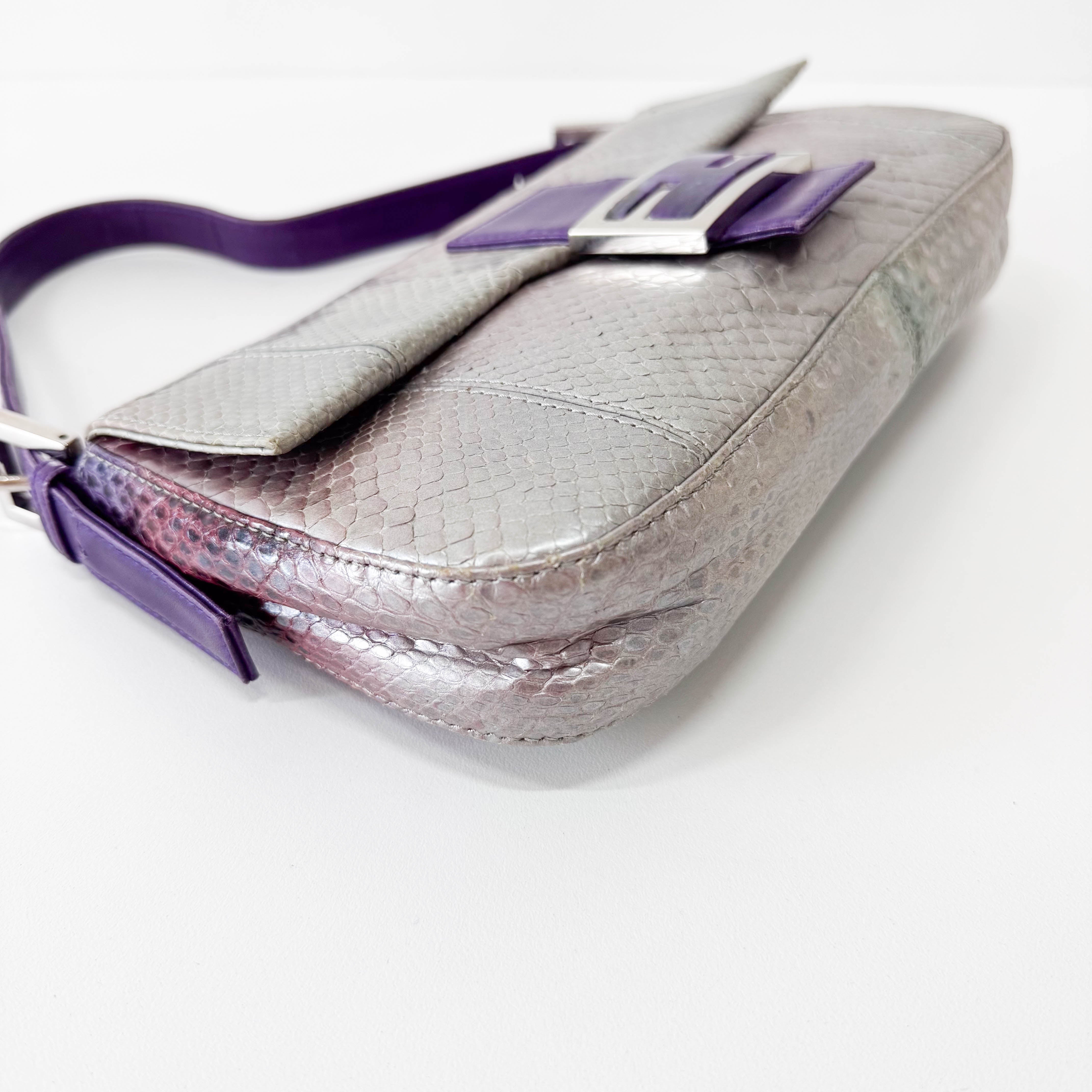 Baguette Multi-colour Leather Bag