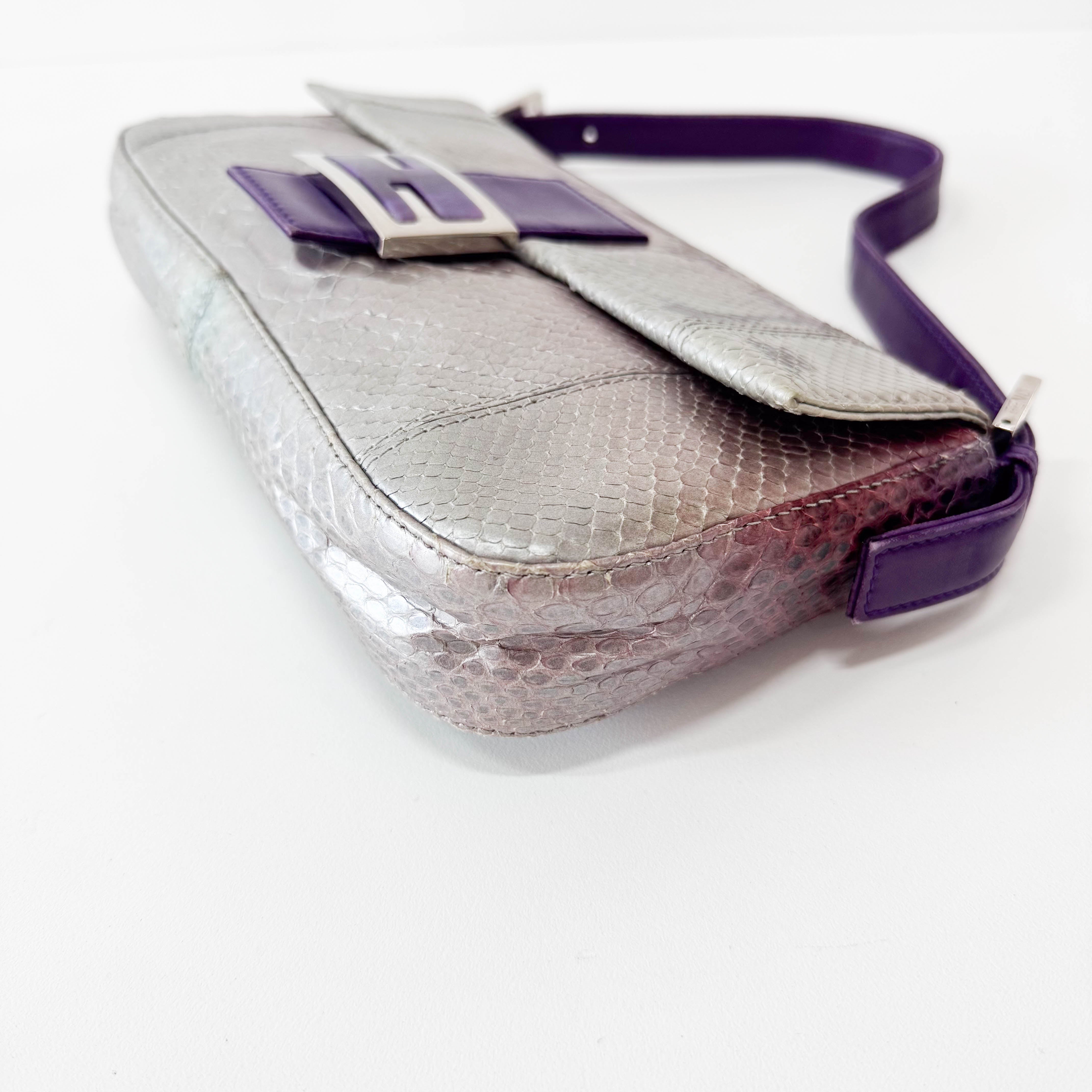 Baguette Multi-colour Leather Bag