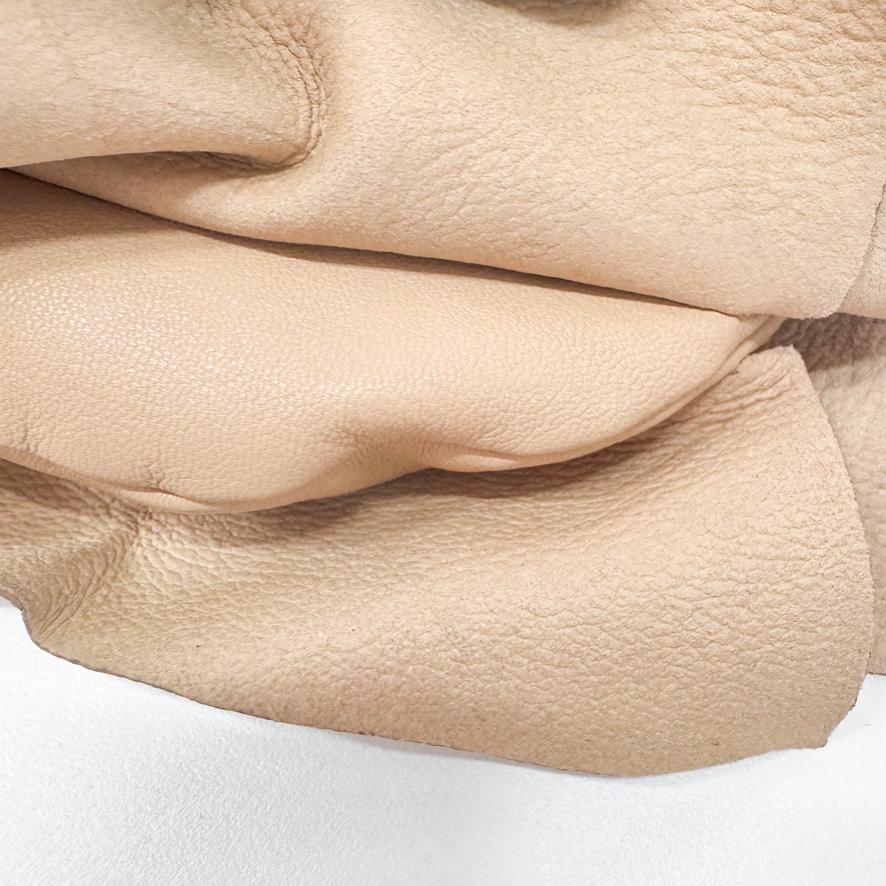 Rive Gauche Beige Leather Shoulder Bag