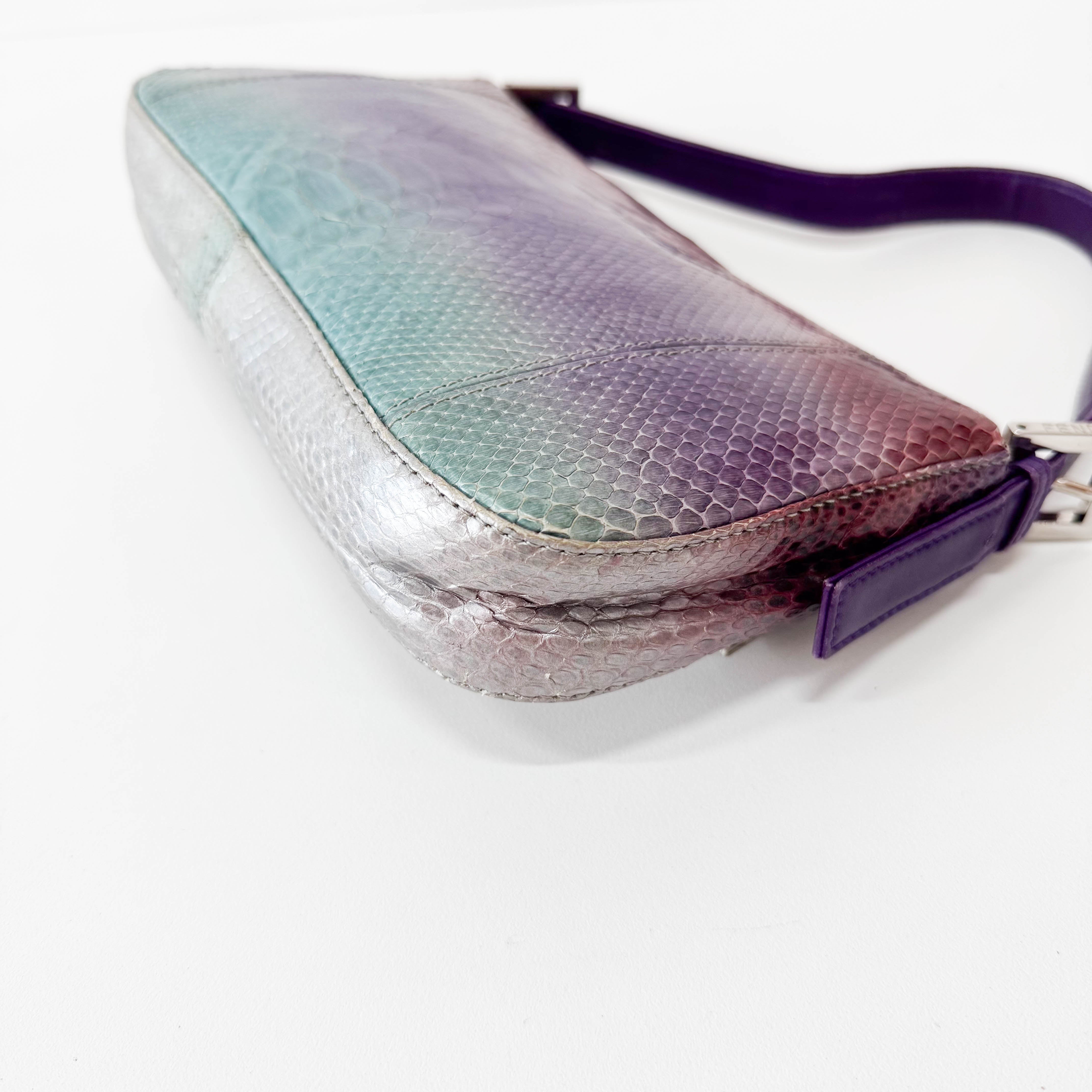 Baguette Multi-colour Leather Bag