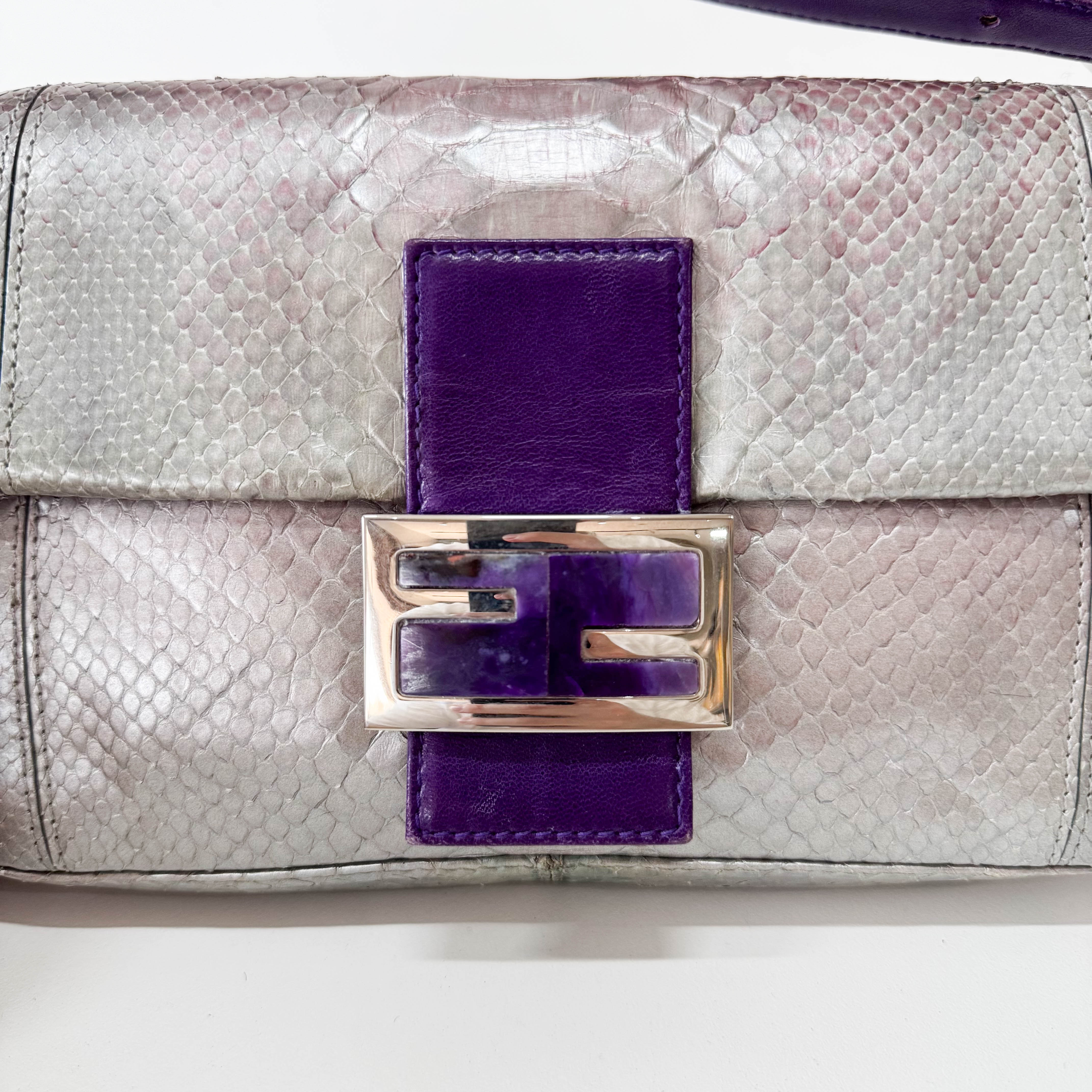 Baguette Multi-colour Leather Bag