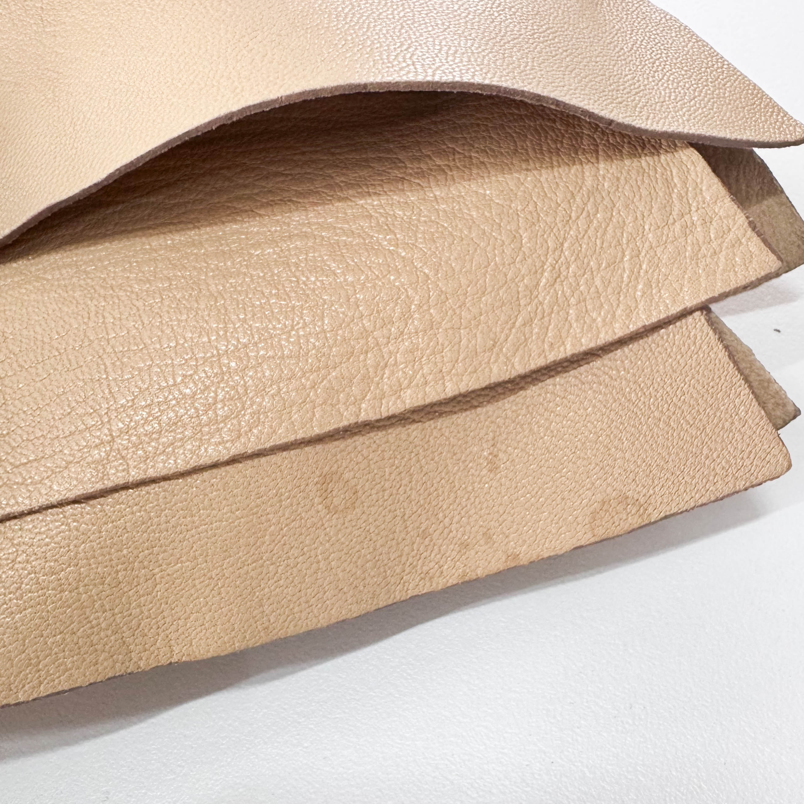 Rive Gauche Beige Leather Shoulder Bag