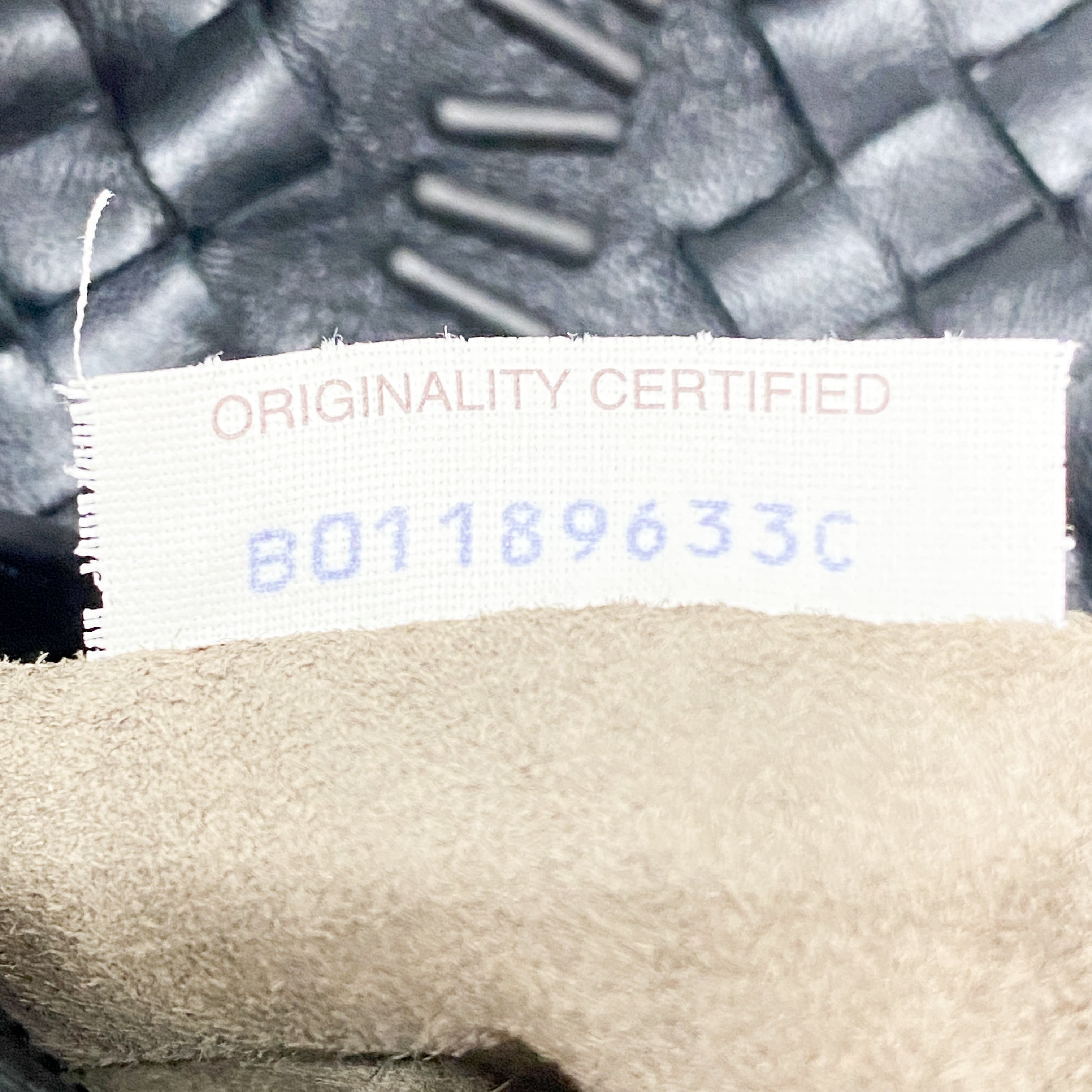 Intrecciato Black Leather Shoulder Bag