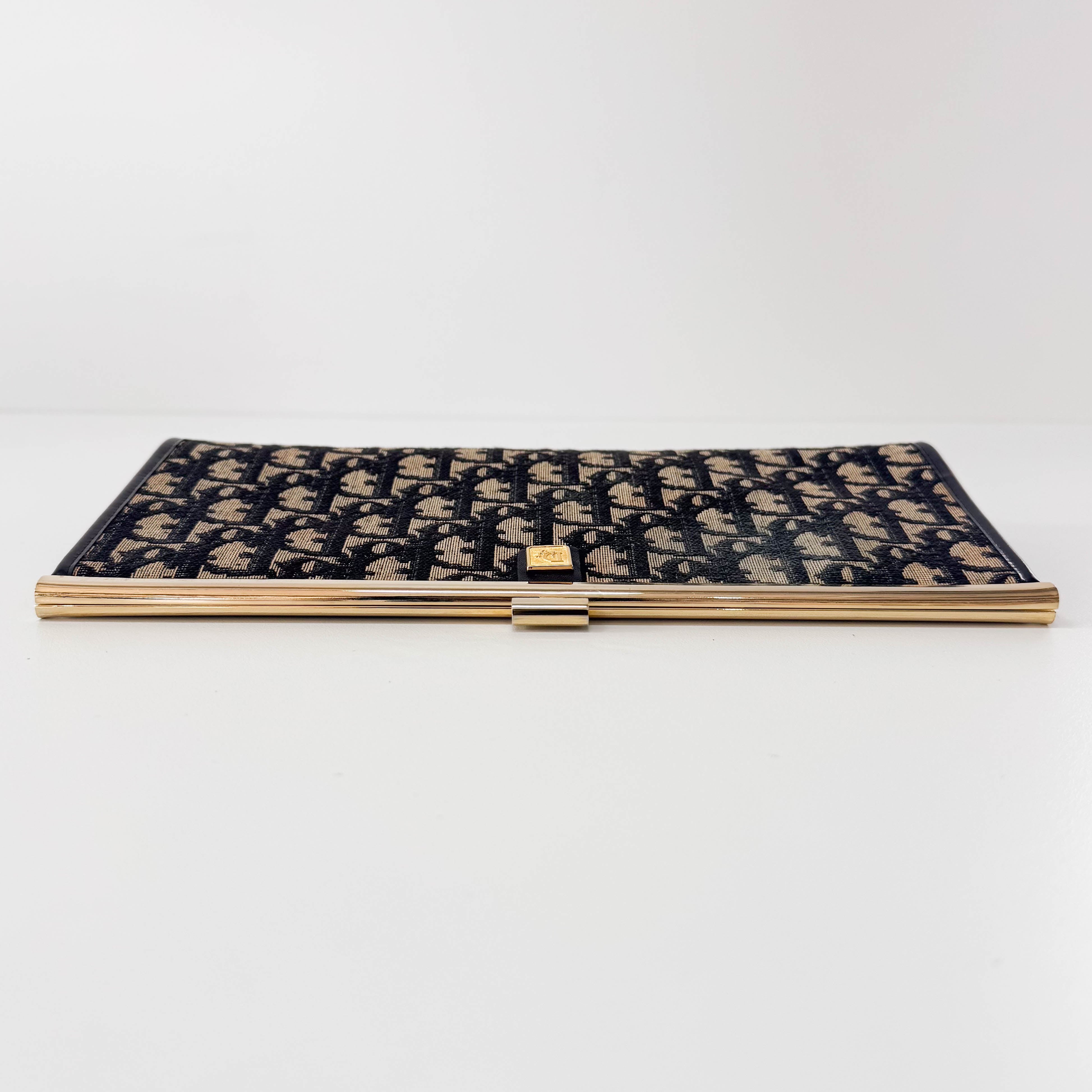Trotter Canvas Clutch Bag