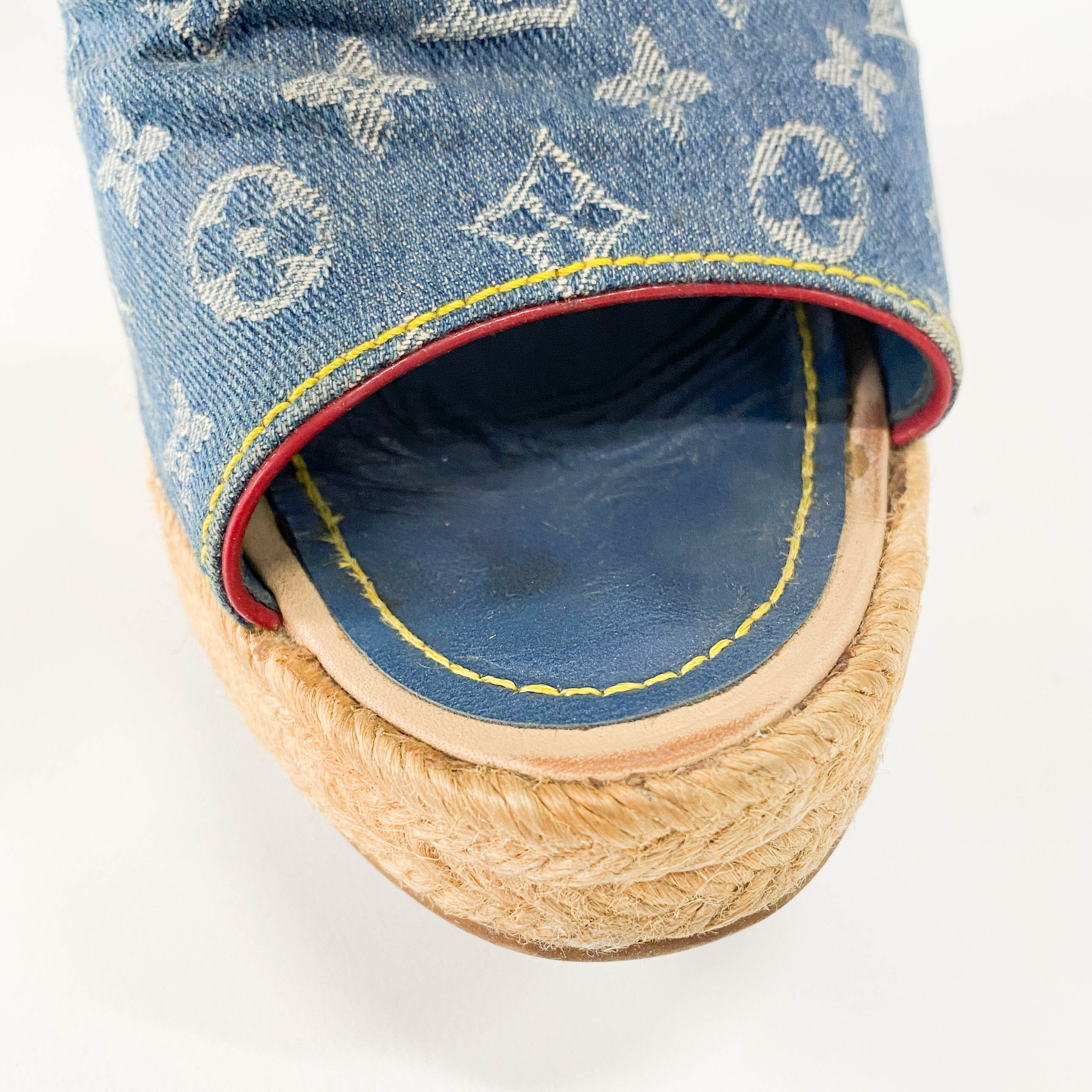 Monogram Denim Sandals EU36.5