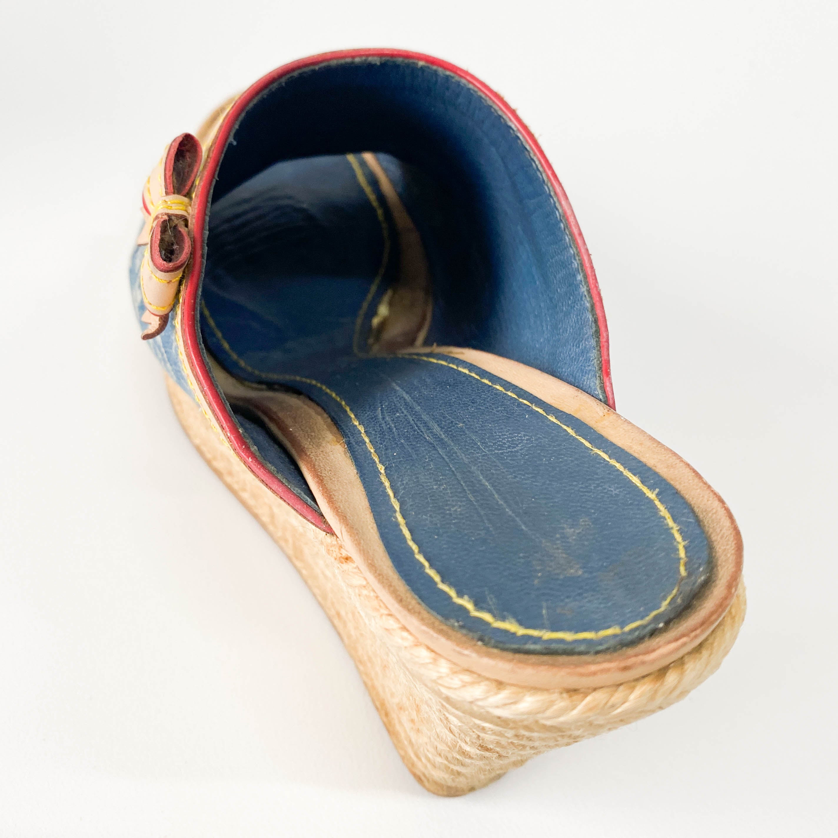 Monogram Denim Sandals EU36.5