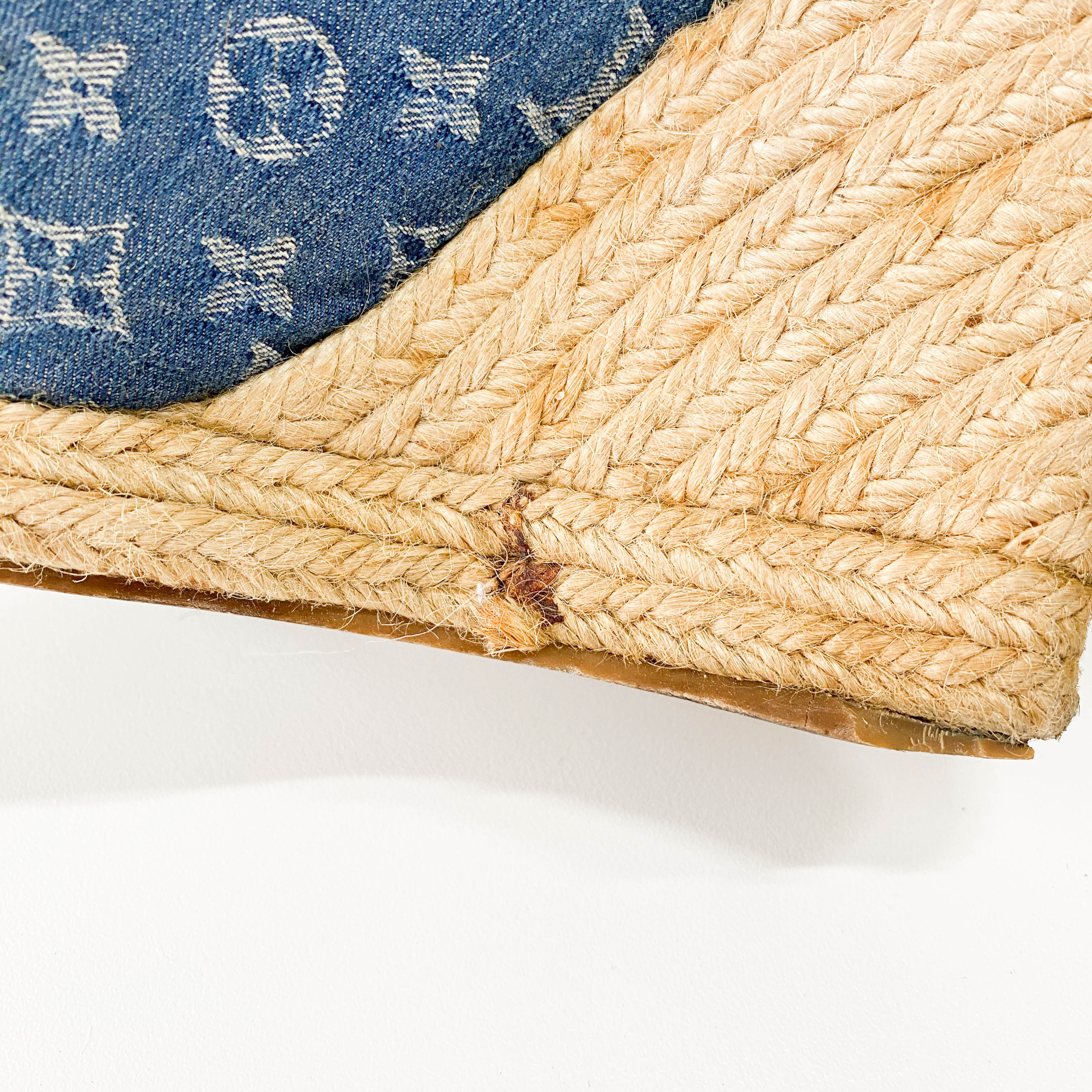 Monogram Denim Sandals EU36.5