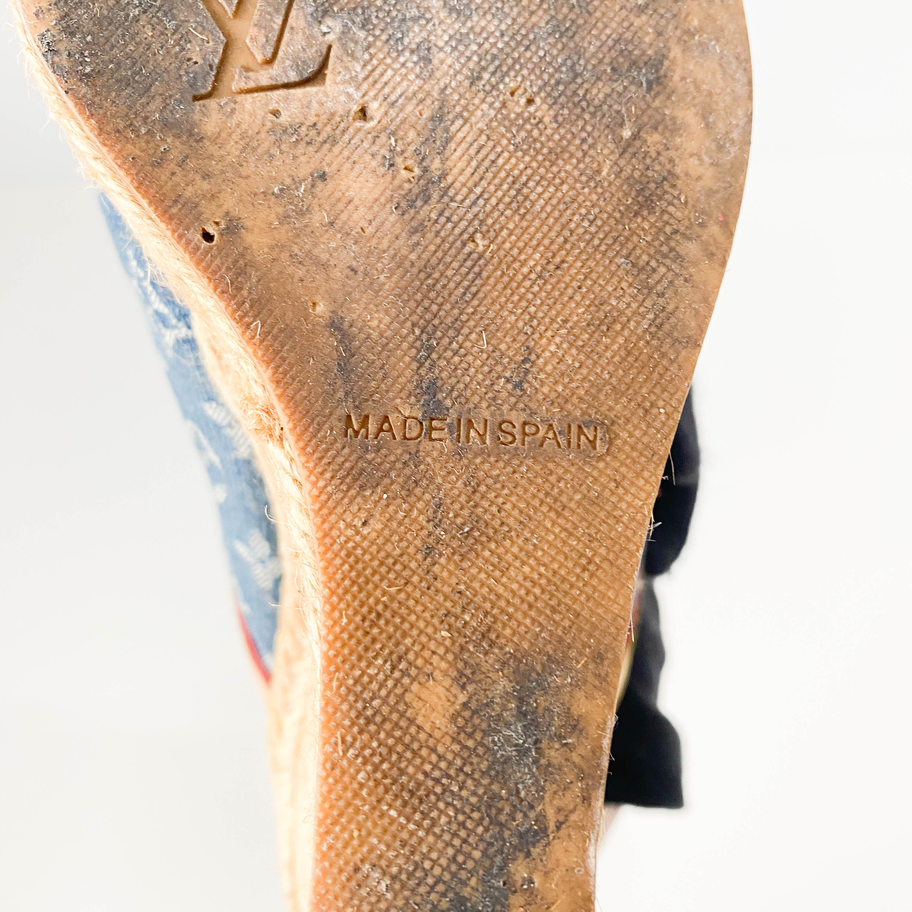 Monogram Denim Sandals EU36.5