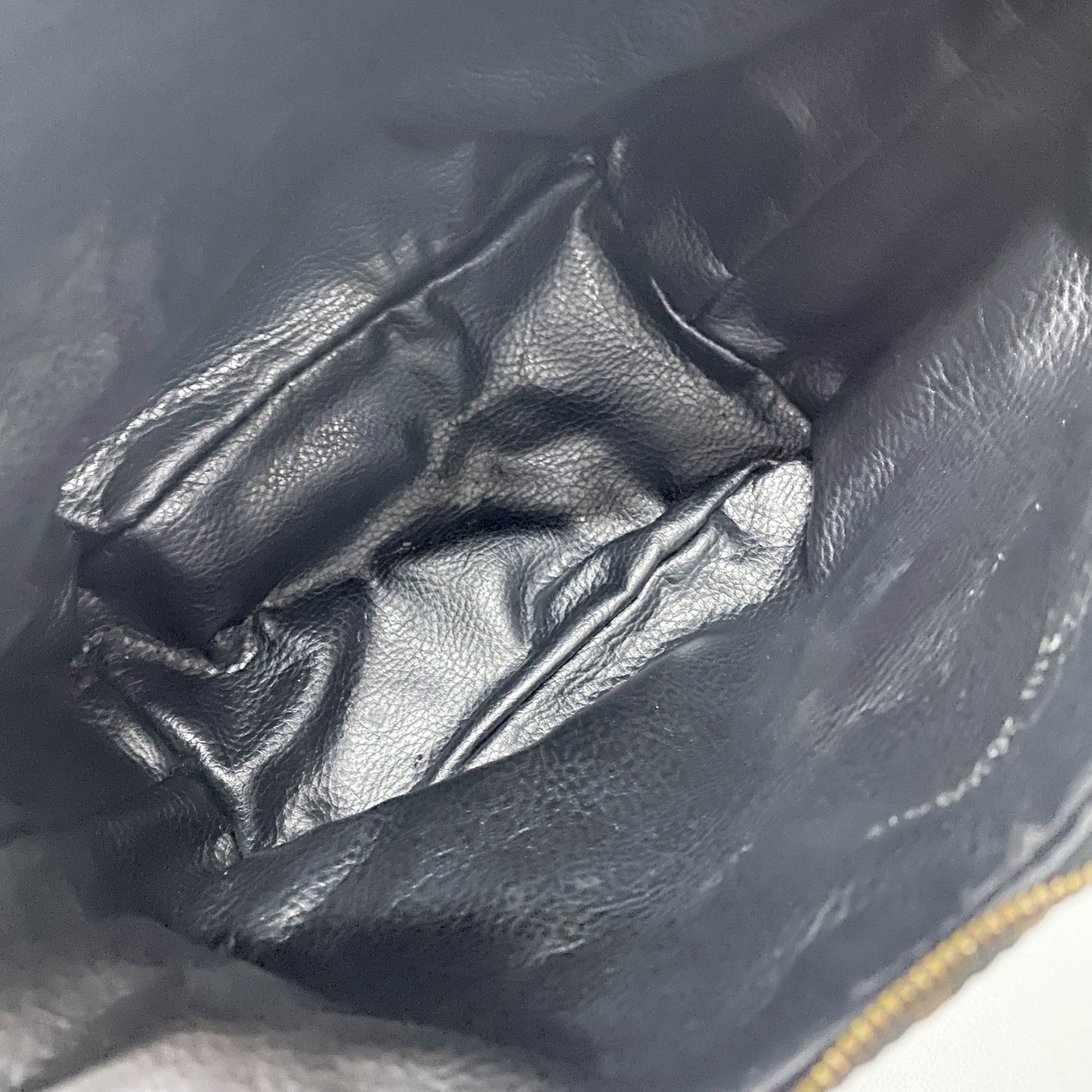 Zucca Mini Brown Canvas Handbag