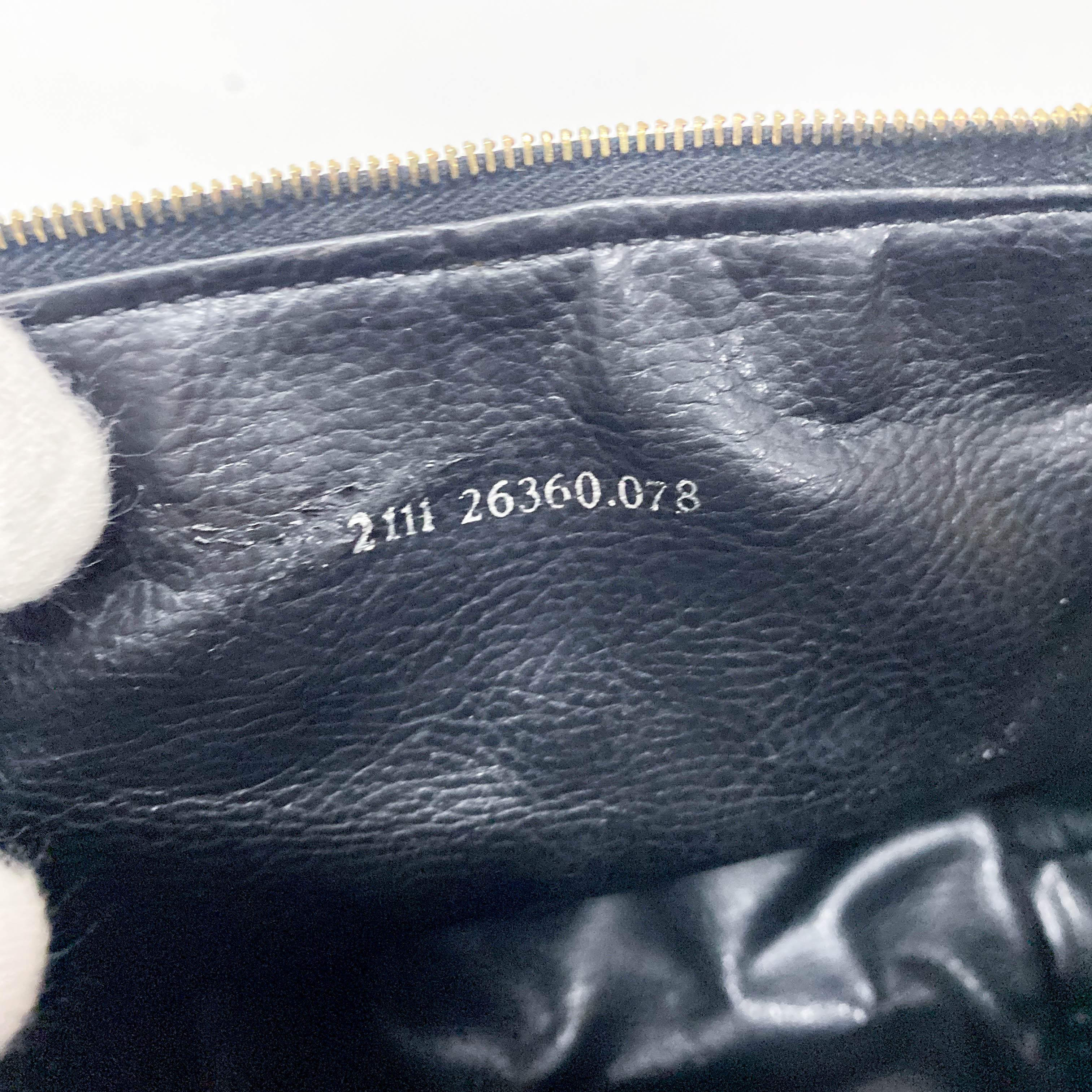 Zucca Mini Brown Canvas Handbag