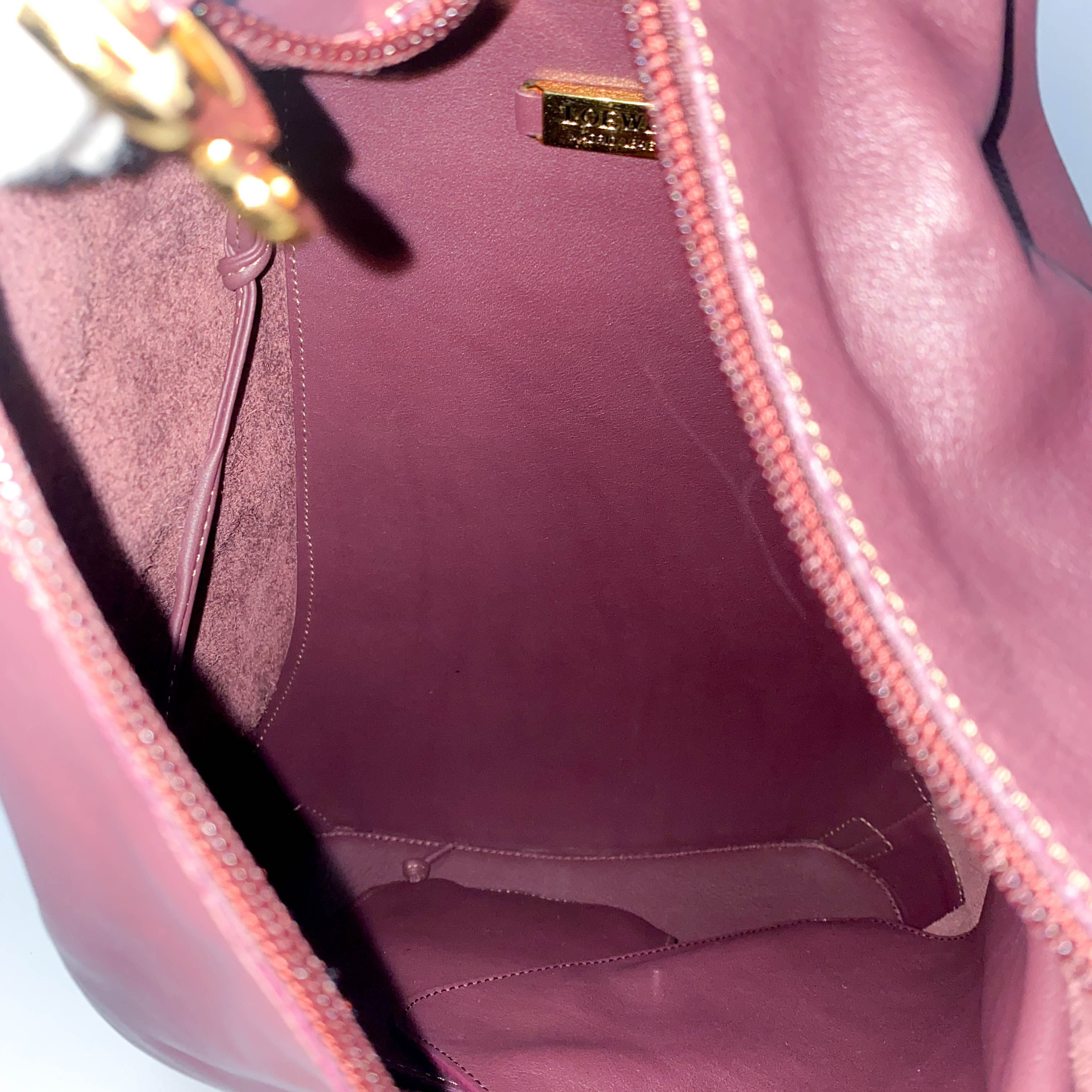 Anton Burgundy Leather Crossbody Bag