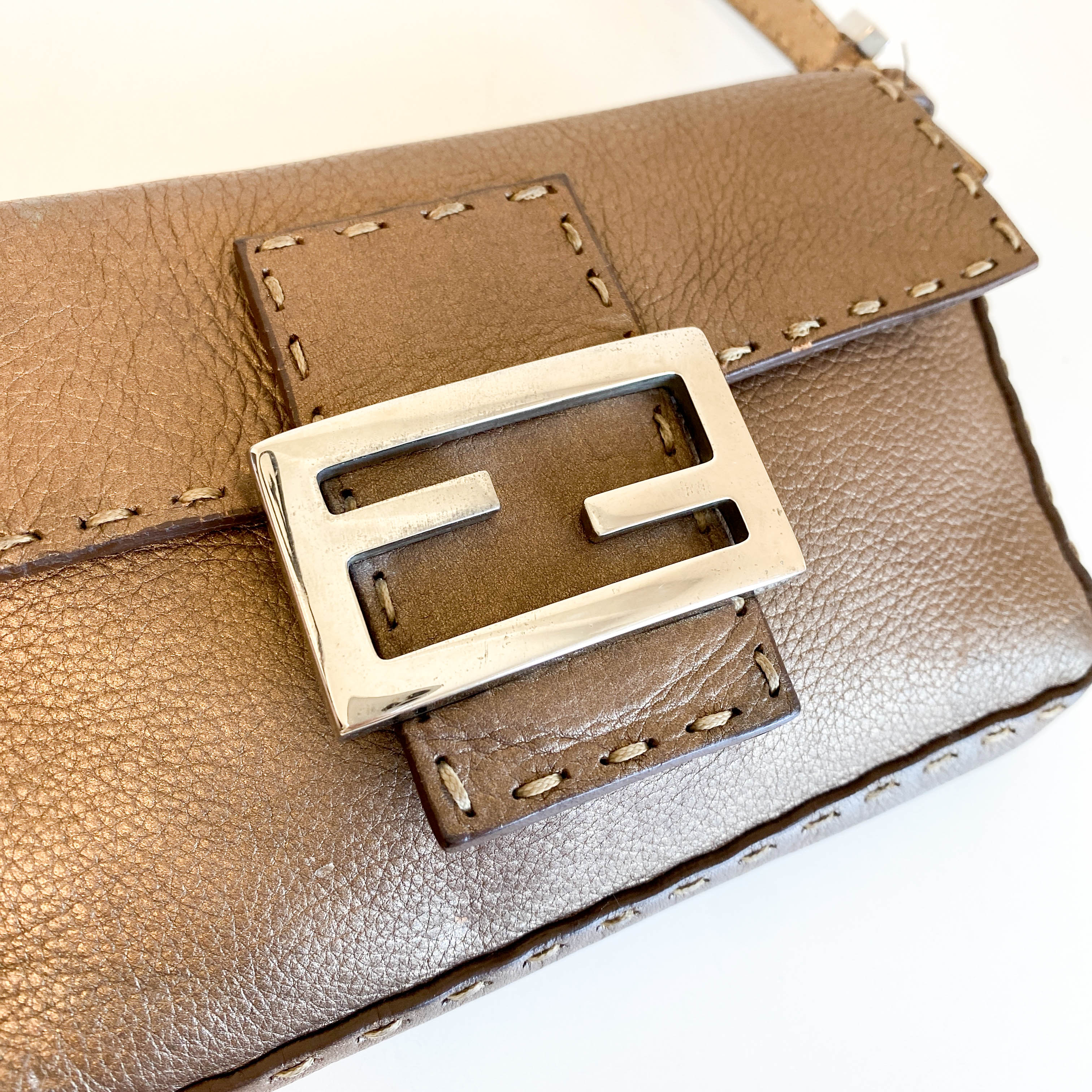 Mini Mamma Baguette Selleria Shoulder Bag