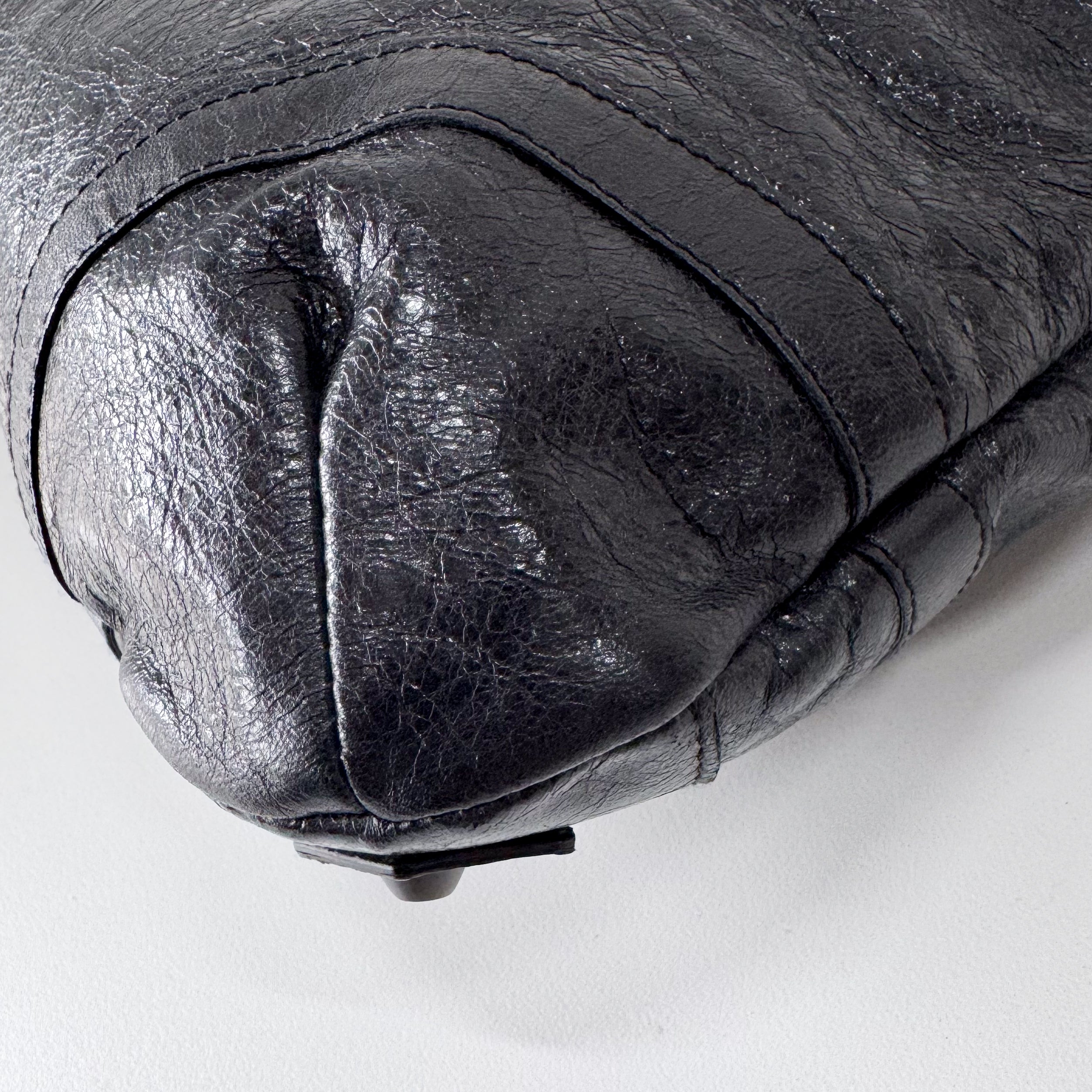 Part Time Black Calfskin Leather Bag