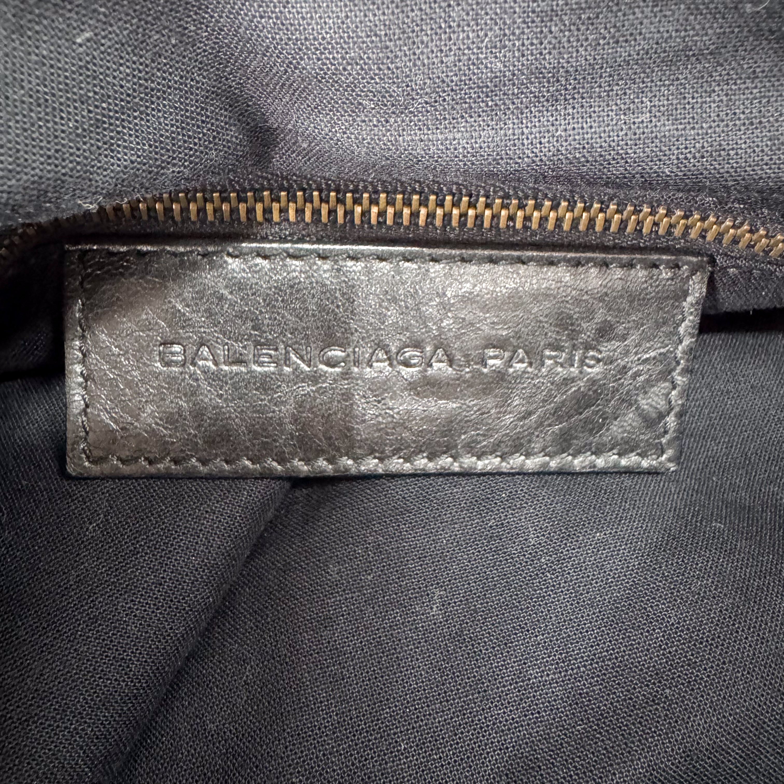Part Time Black Calfskin Leather Bag