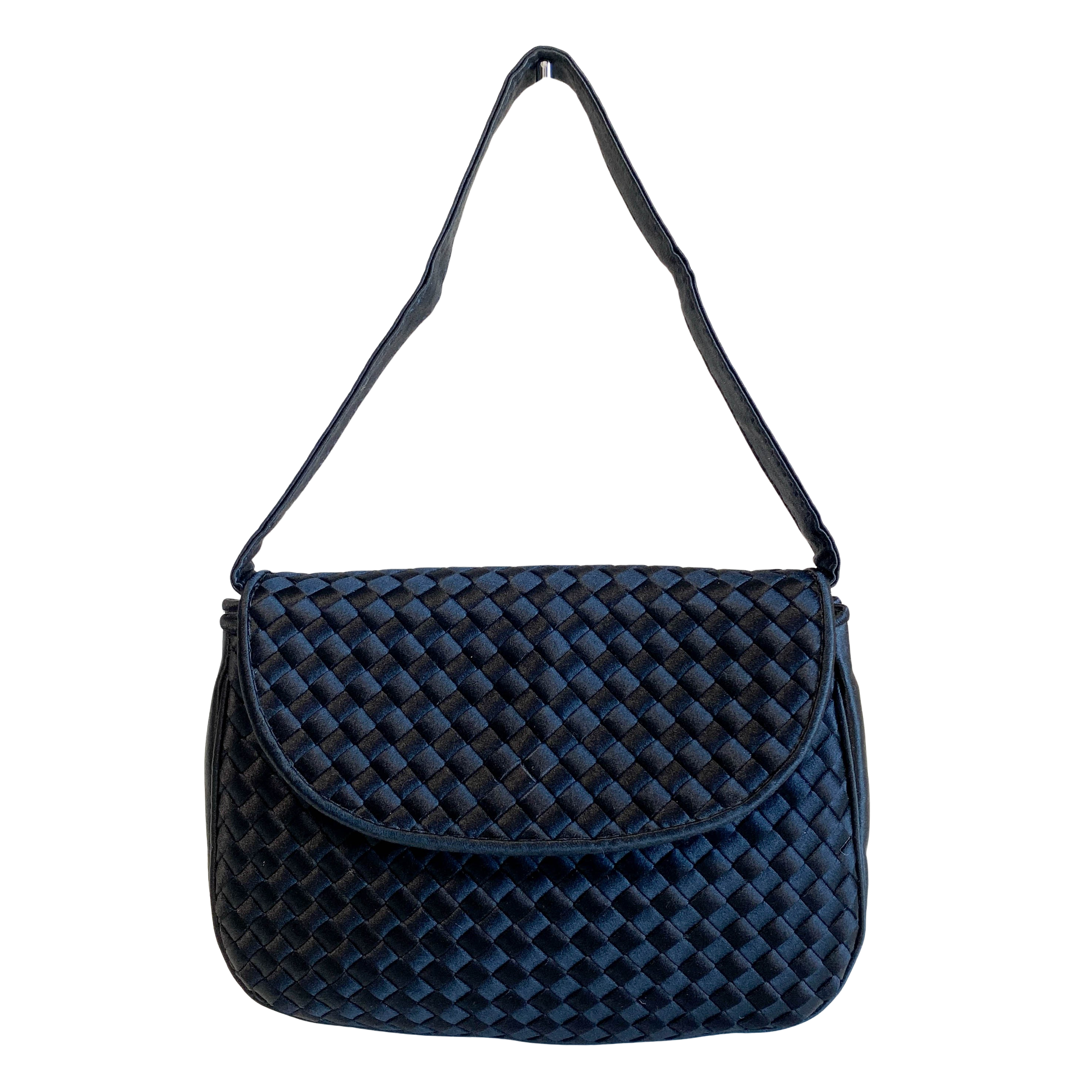 Intrecciato Satin Mini Handbag