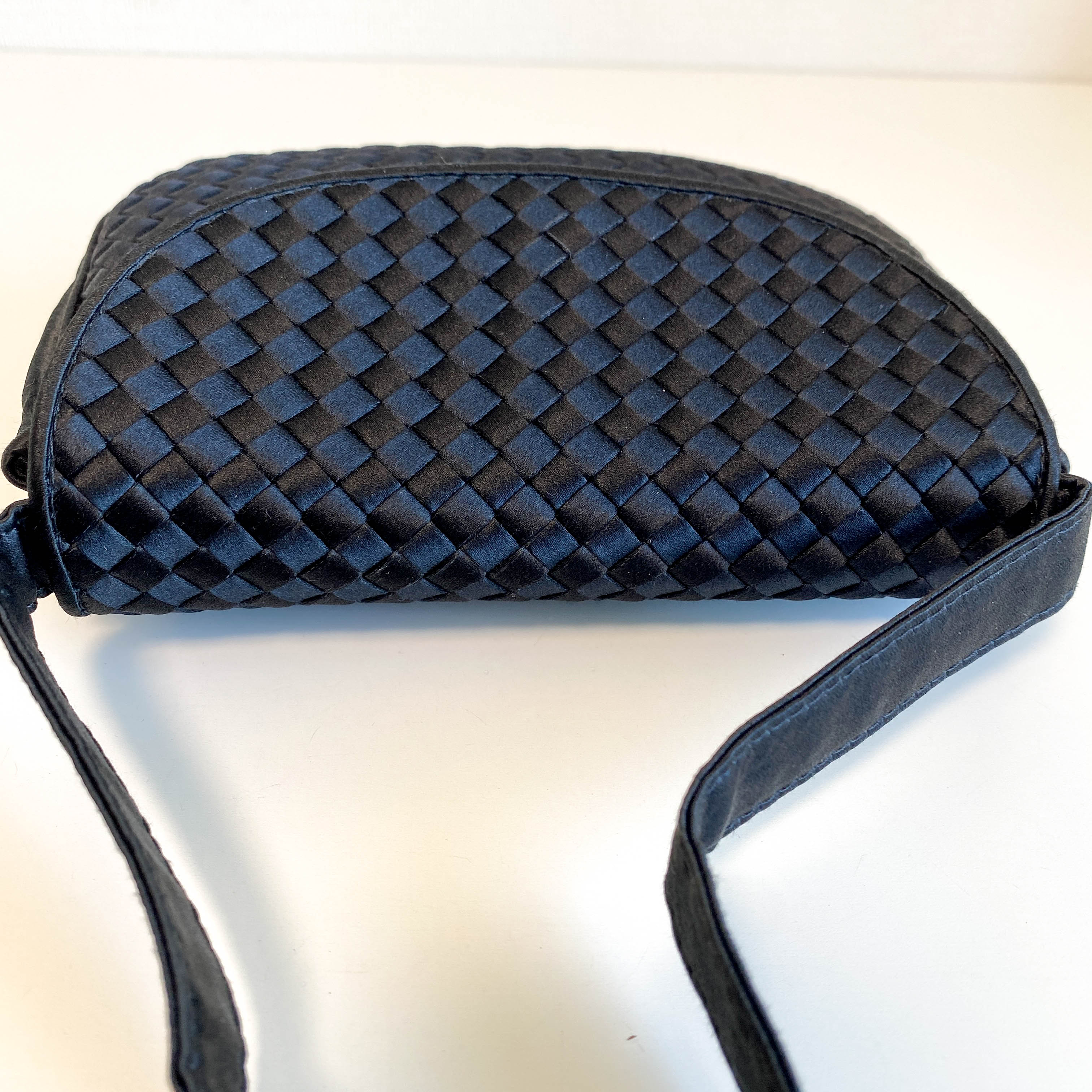 Intrecciato Satin Mini Handbag