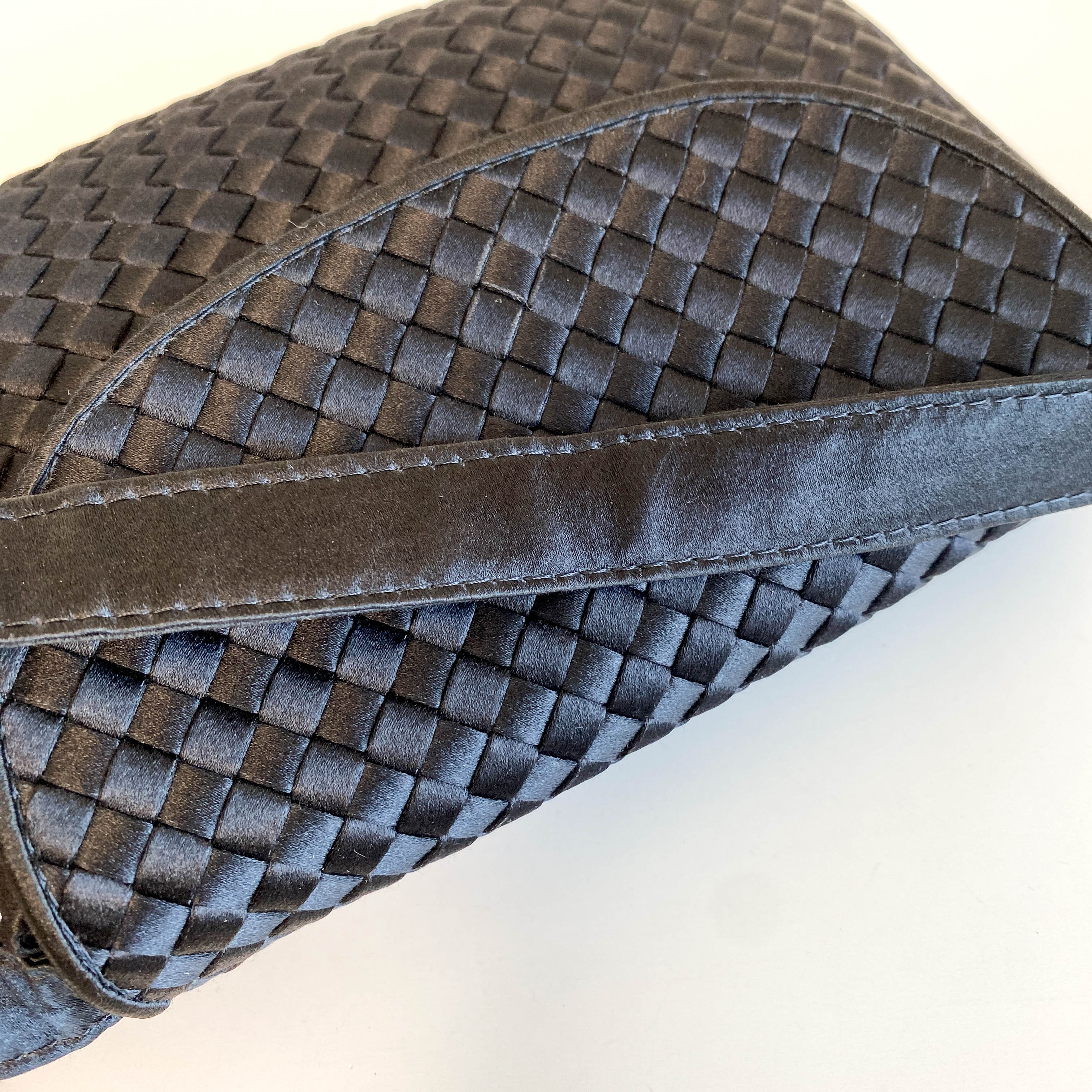 Intrecciato Satin Mini Handbag