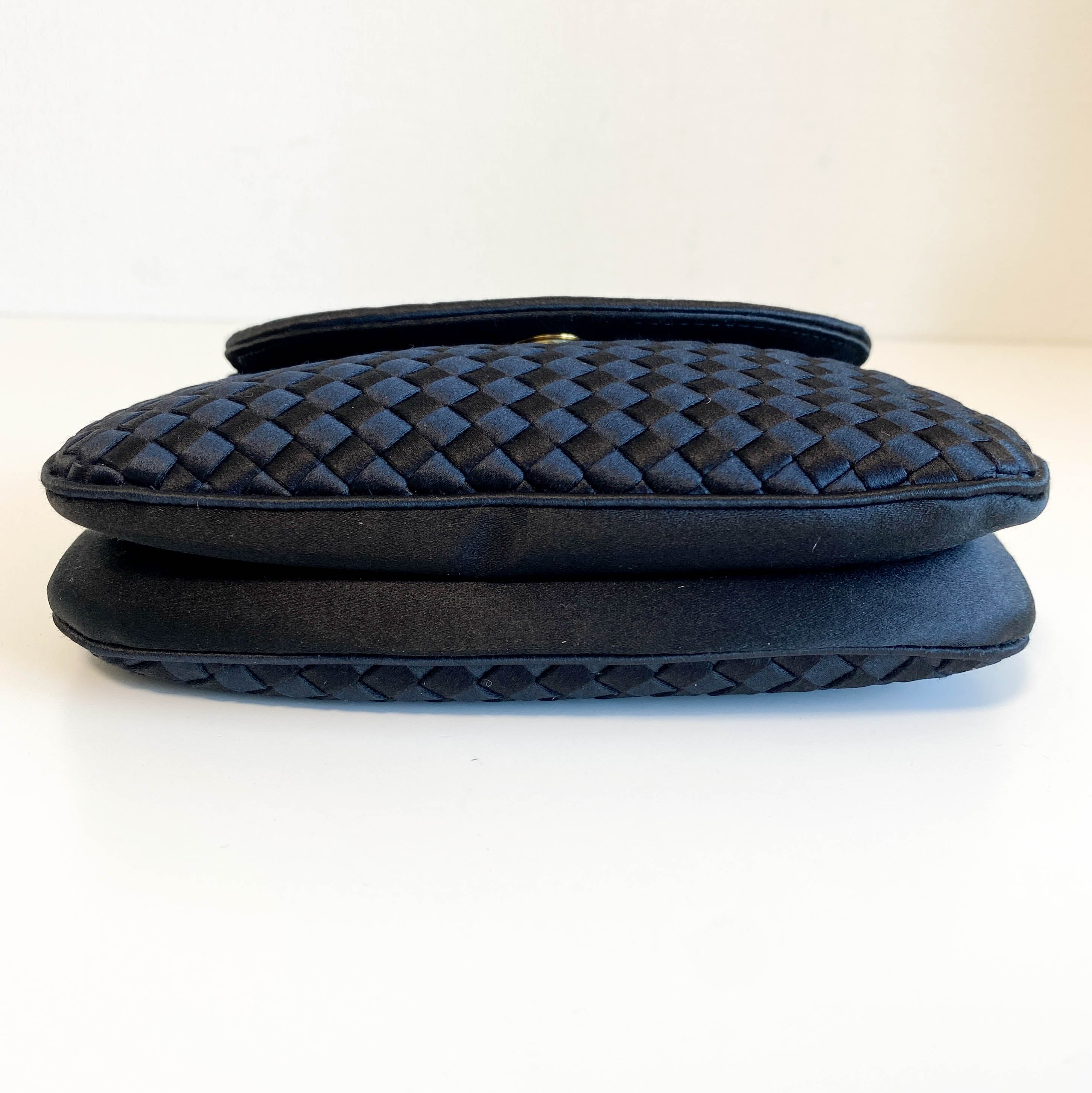 Intrecciato Satin Mini Handbag