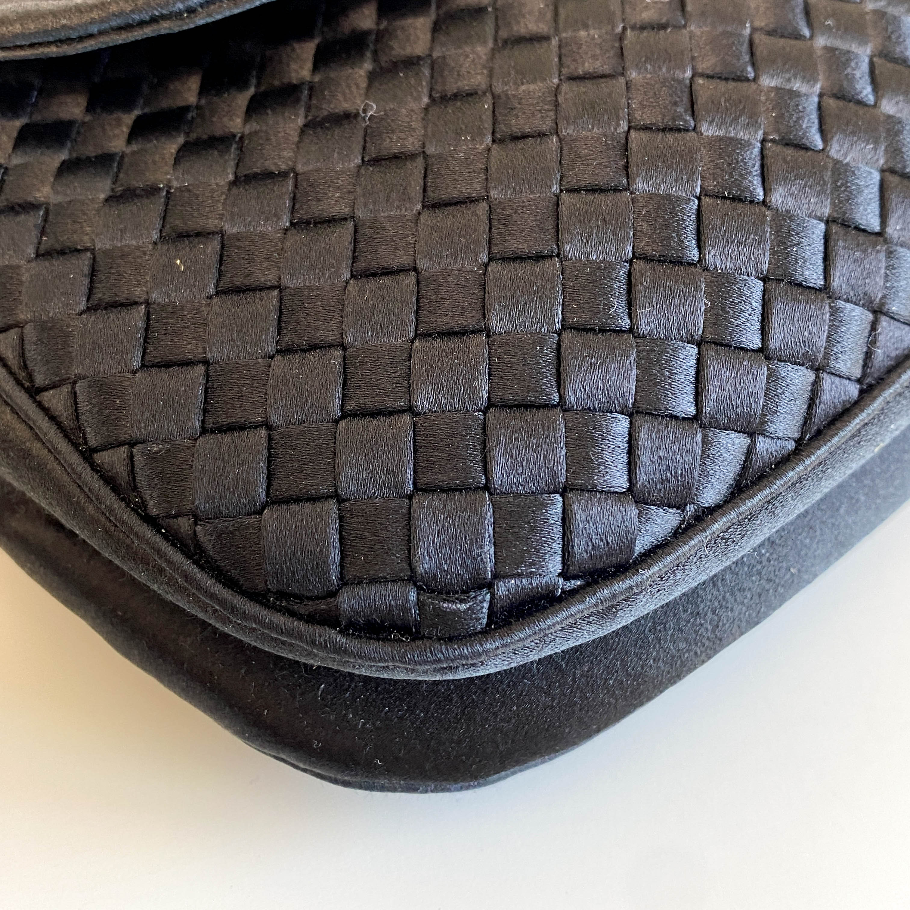 Intrecciato Satin Mini Handbag