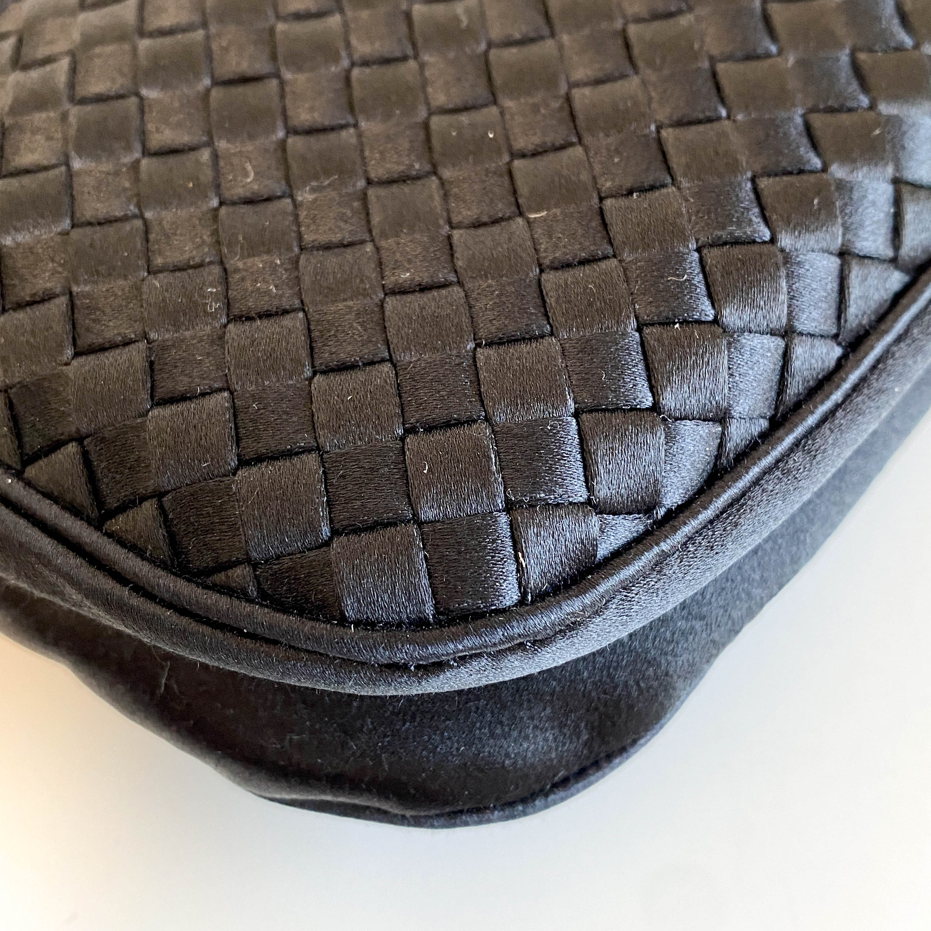 Intrecciato Satin Mini Handbag