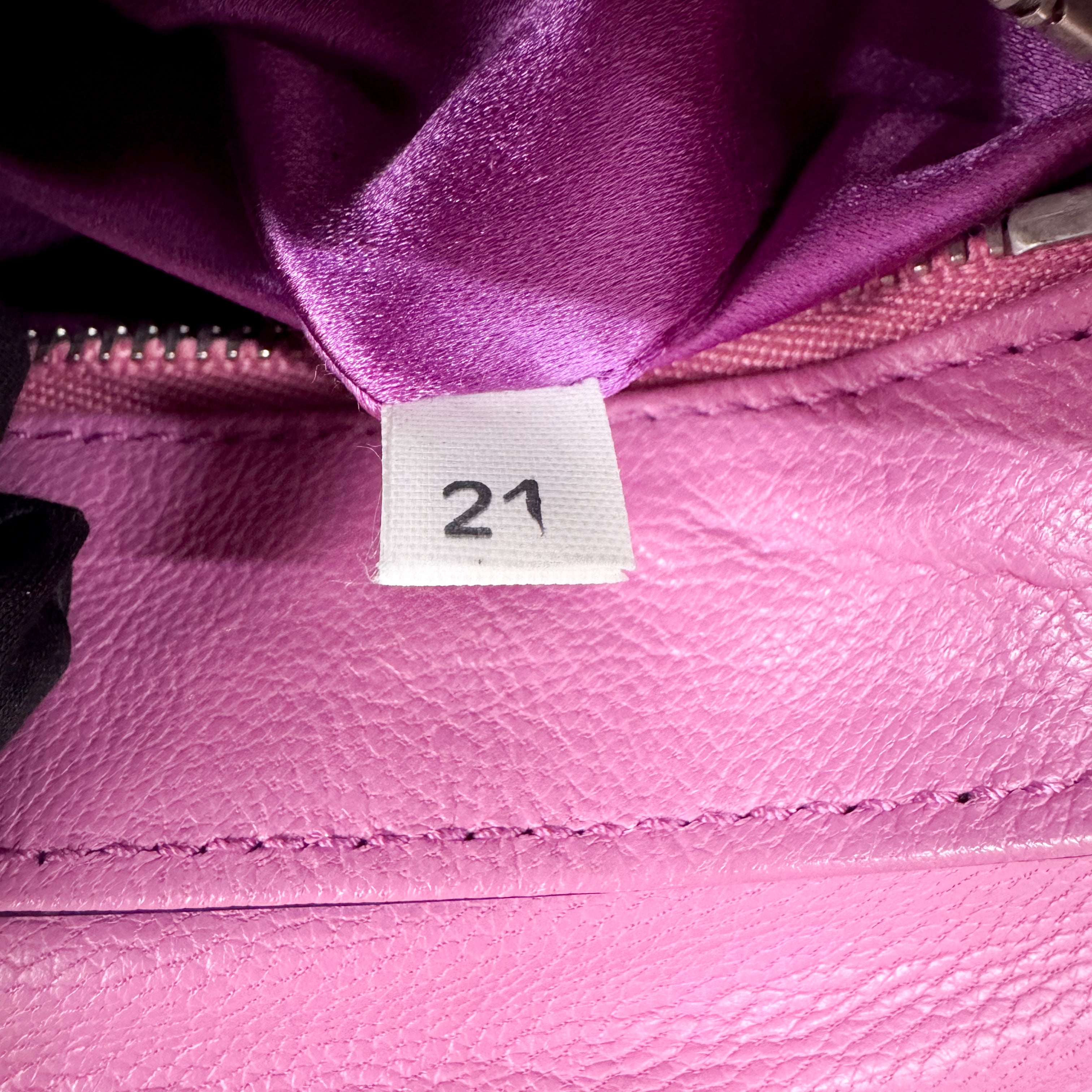 Black Leather Shoulder Bag