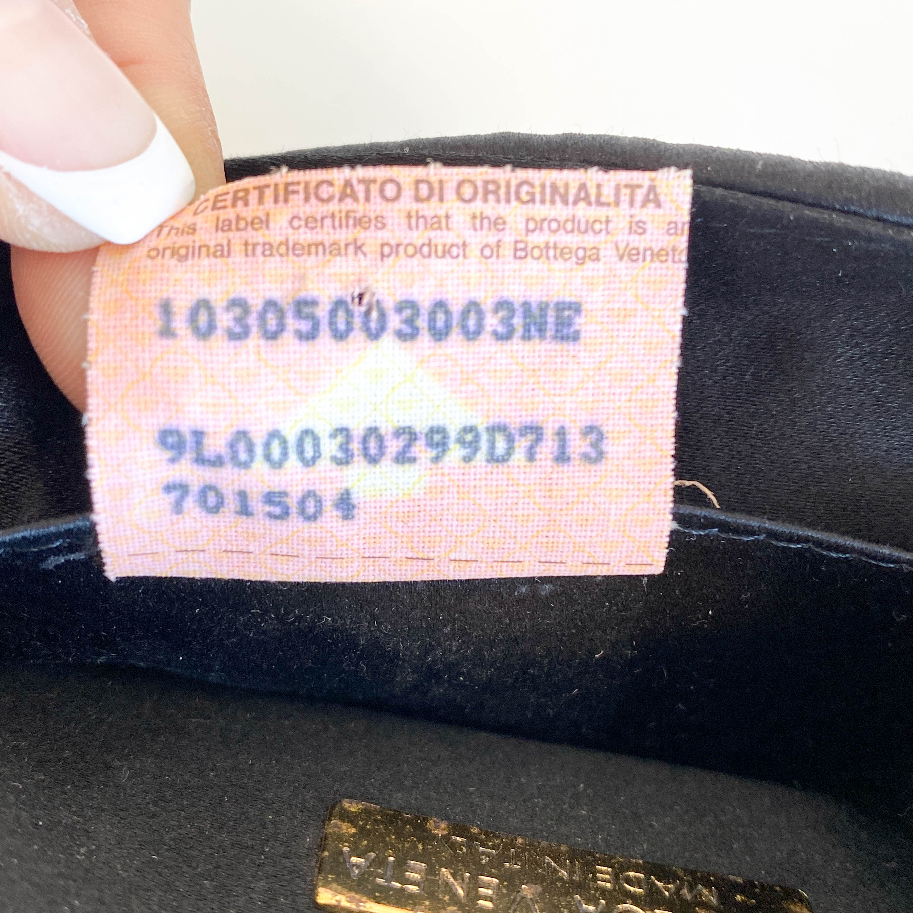 Intrecciato Satin Mini Handbag